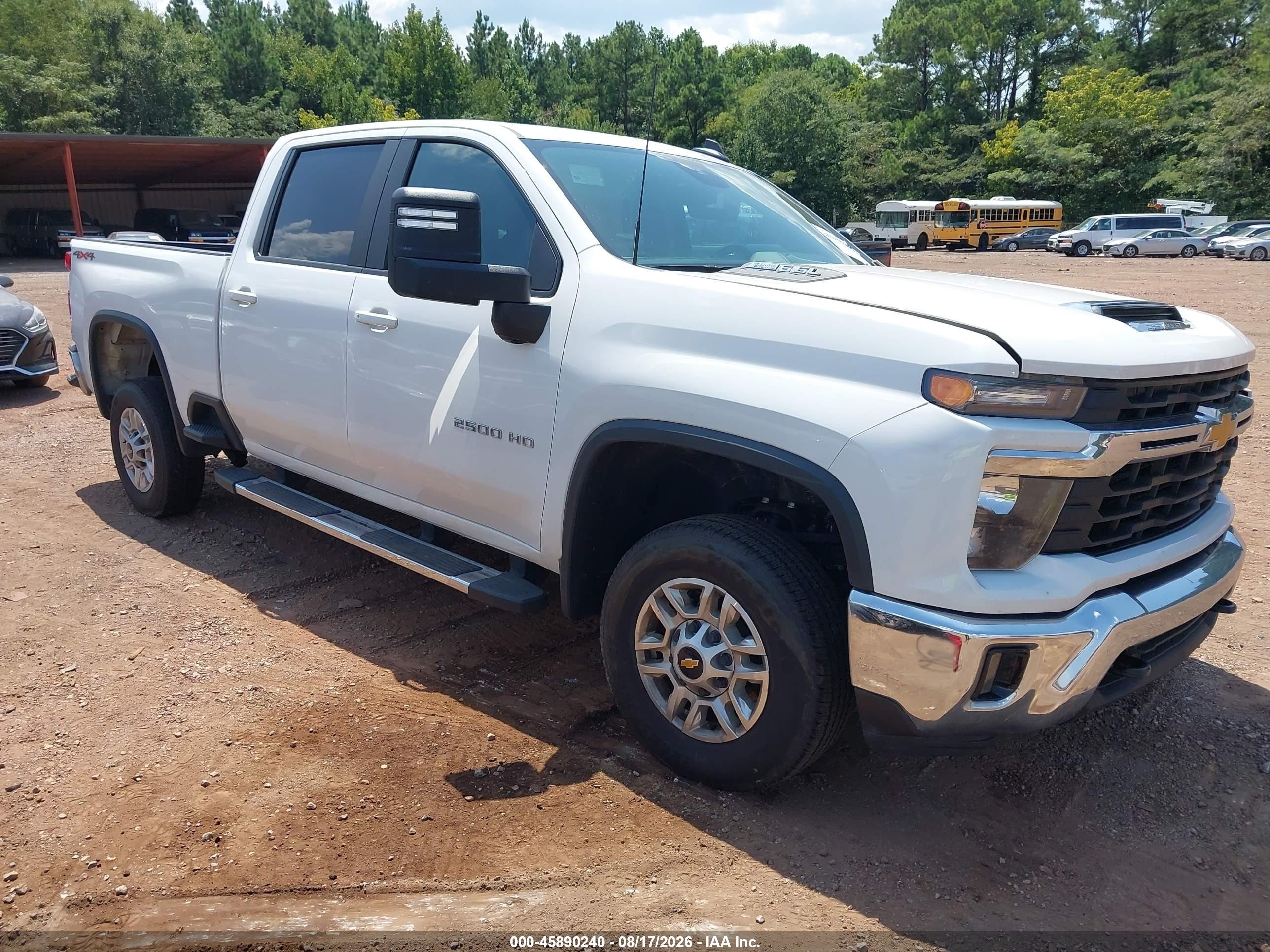 2025 Chevrolet Silverado VIN 2GC1KNE7XS1233005 IAAI salvage auction — Unknown, Enterprise Vehicles Clear Only (Alabama), sold $23,350 on 2026-08-19 (photo 1)