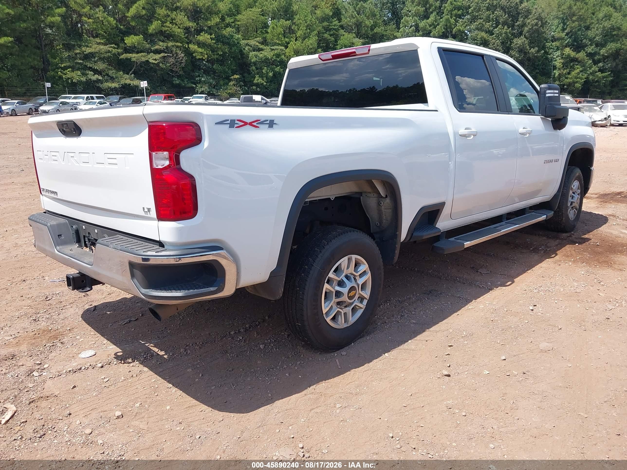 2025 Chevrolet Silverado VIN 2GC1KNE7XS1233005 IAAI salvage auction — Unknown, Enterprise Vehicles Clear Only (Alabama), sold $23,350 on 2026-08-19 (photo 4)