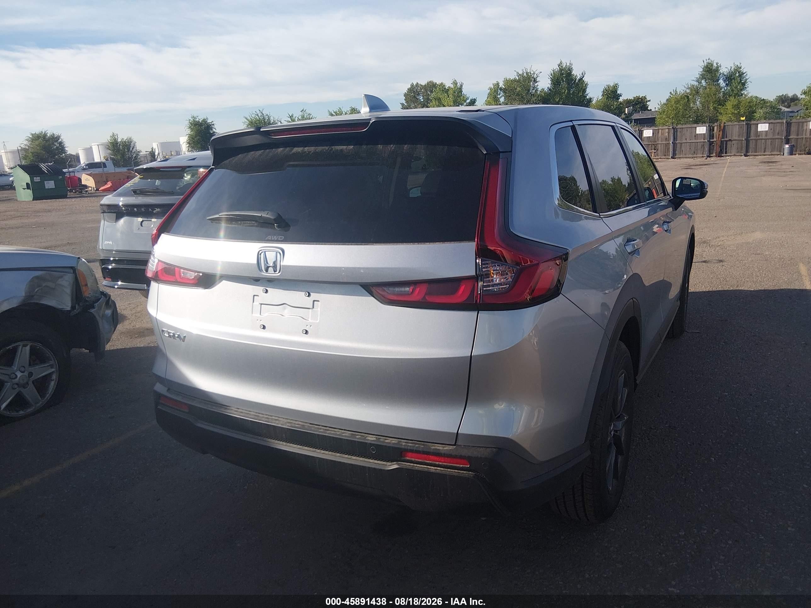 2026 Honda CR-V VIN 2HKRS4H76TH511147 IAAI salvage auction — Front End, Enterprise Vehicles Clear Only (Colorado), sold $25,750 on 2026-08-22 (photo 4)