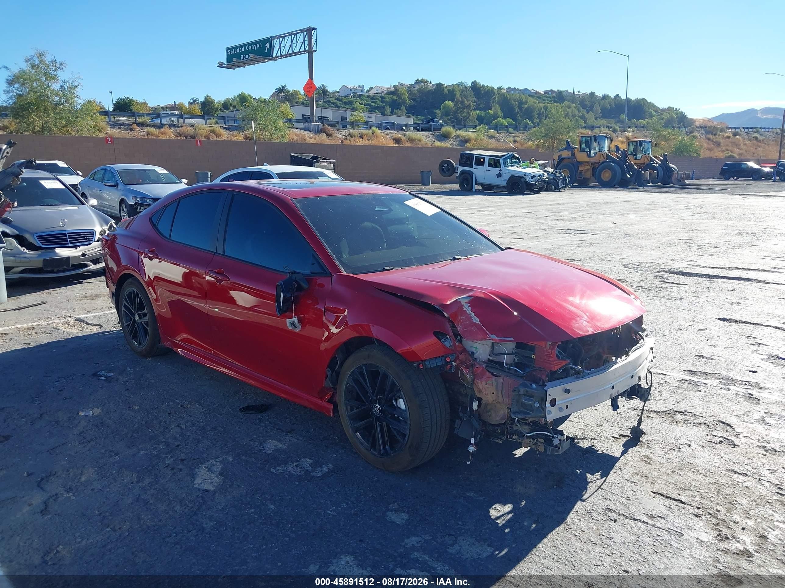 2026 Toyota Camry VIN 4T1DAACK0TU311468 — IAAI salvage auction photo