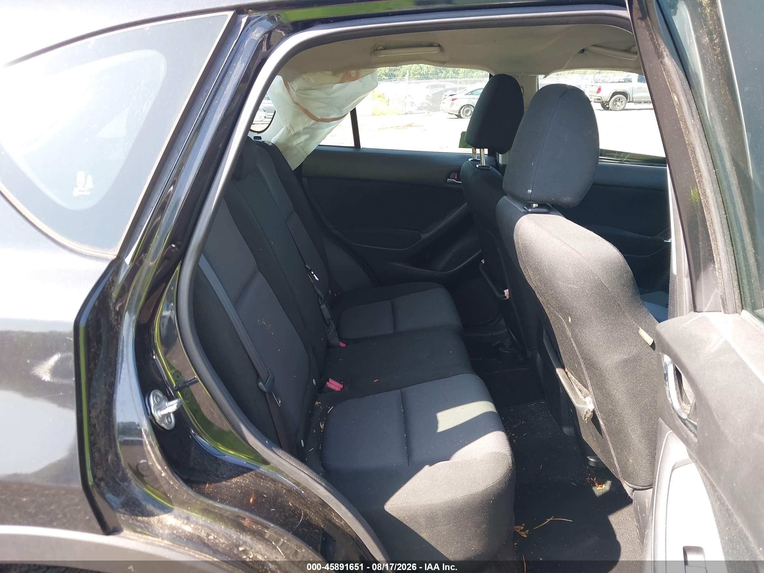 2013 Mazda CX-5 VIN JM3KE2BE9D0114090 IAAI salvage auction — Side, Salvage (South Carolina), sold $1,550 on 2026-09-24 (photo 8)