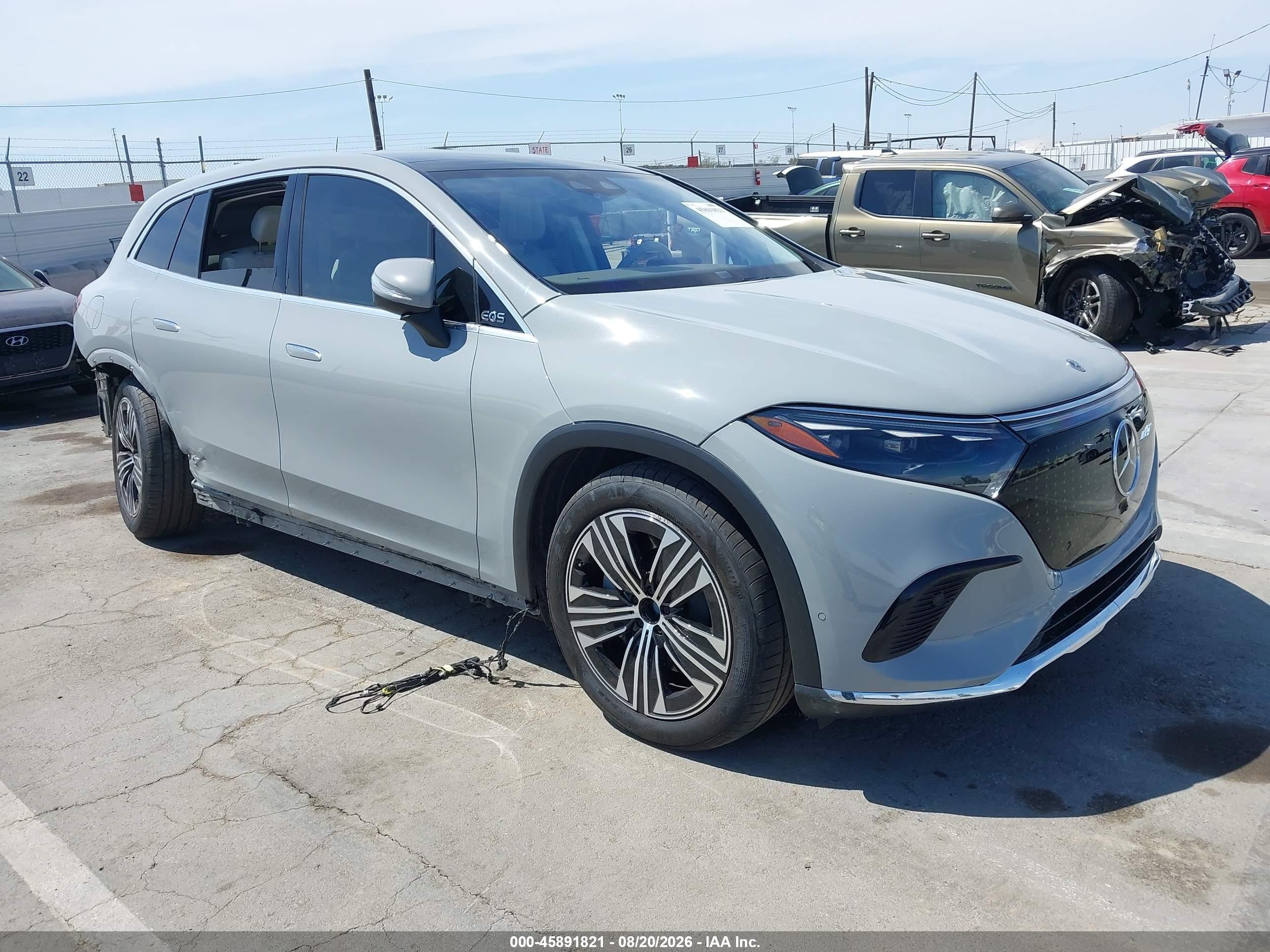 2023 Mercedes-Benz EQS VIN 4JGDM2EB5PA020059 — IAAI salvage auction photo