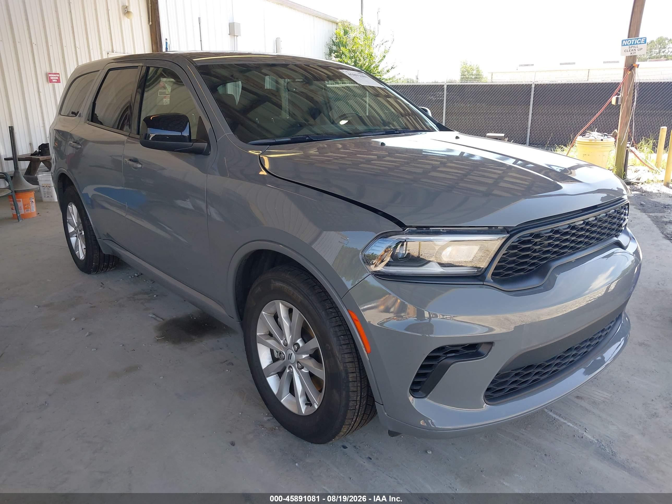 2026 Dodge Durango VIN 1C4RDHDG4TC187036 — IAAI salvage auction photo