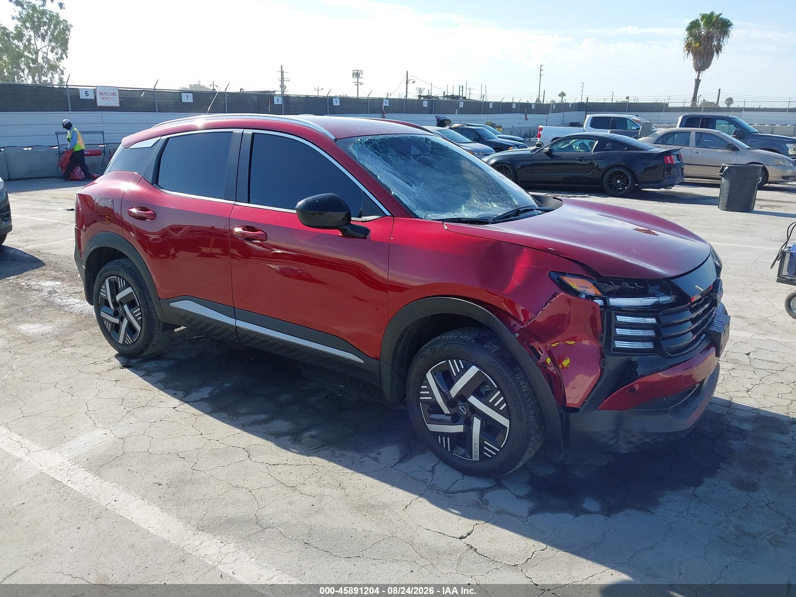 2026 Nissan Kicks VIN 3N8AP6CE2TL304601 — IAAI salvage auction photo