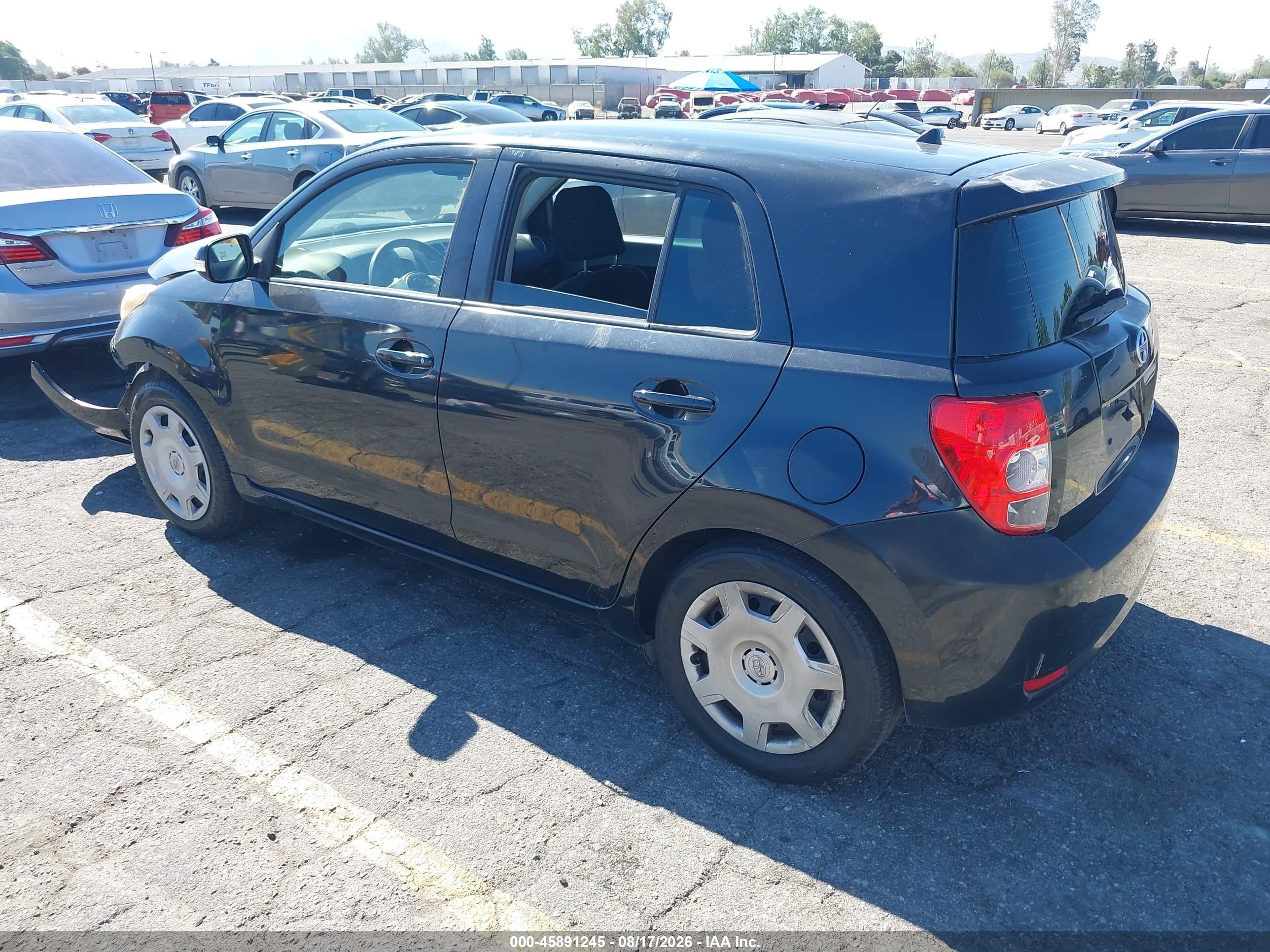 2014 Scion Xd VIN JTKKUPB44E1045412 IAAI salvage auction — Front End, Salvage (California), sold $350 on 2026-09-12 (photo 3)