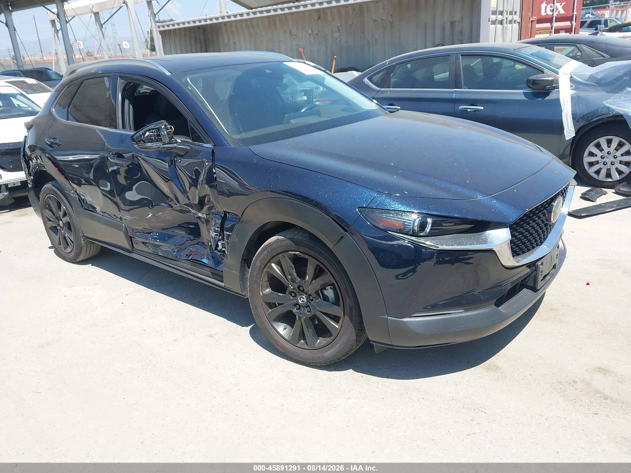 2022 Mazda CX-30 VIN 3MVDMBDY8NM445557 — IAAI salvage auction photo