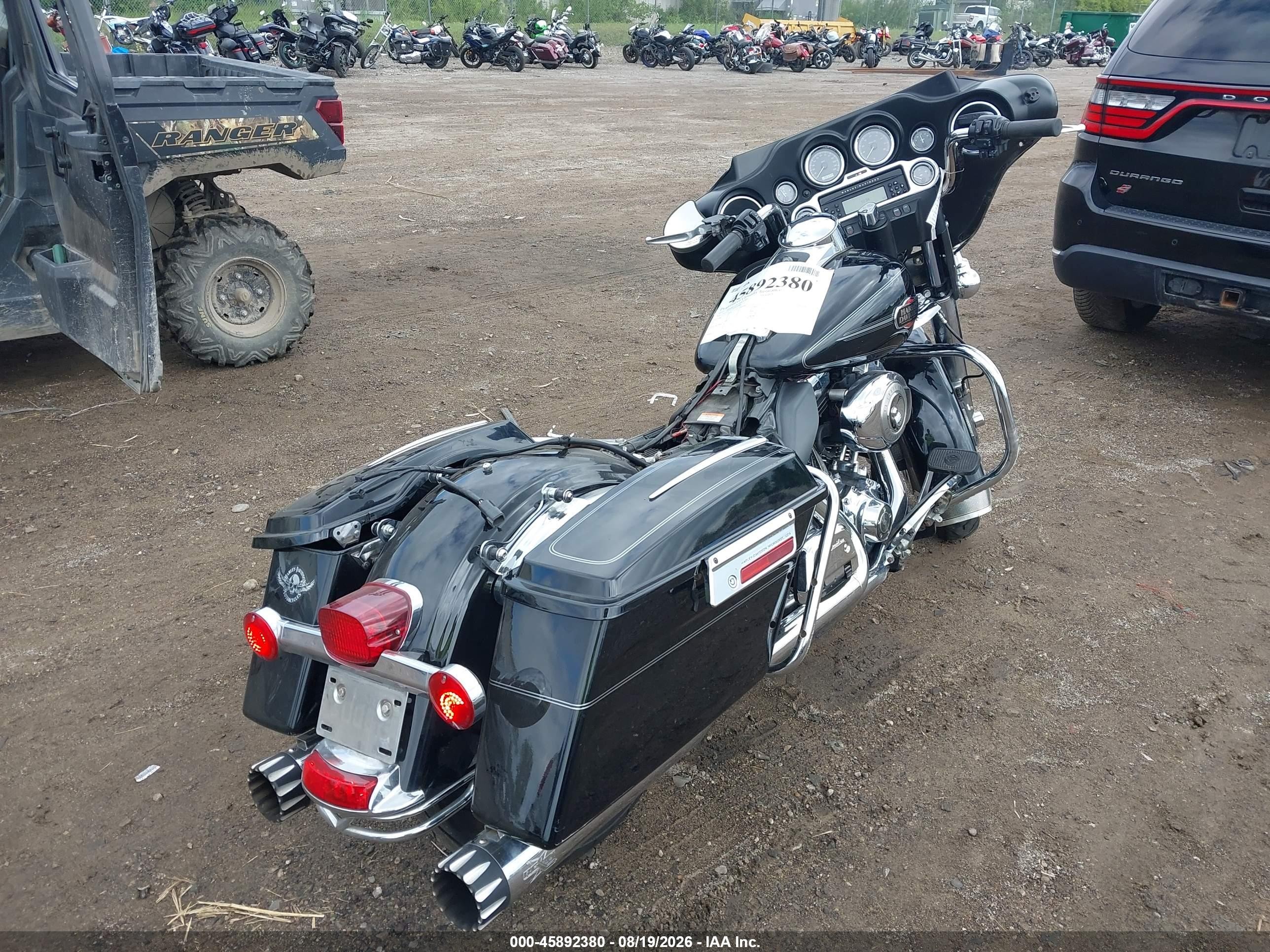 2010 Harley-davidson Flhtcu VIN 1HD1FC413AB604900 IAAI salvage auction — Front End, Salvage (Ohio), sold $300 on 2026-09-08 (photo 4)