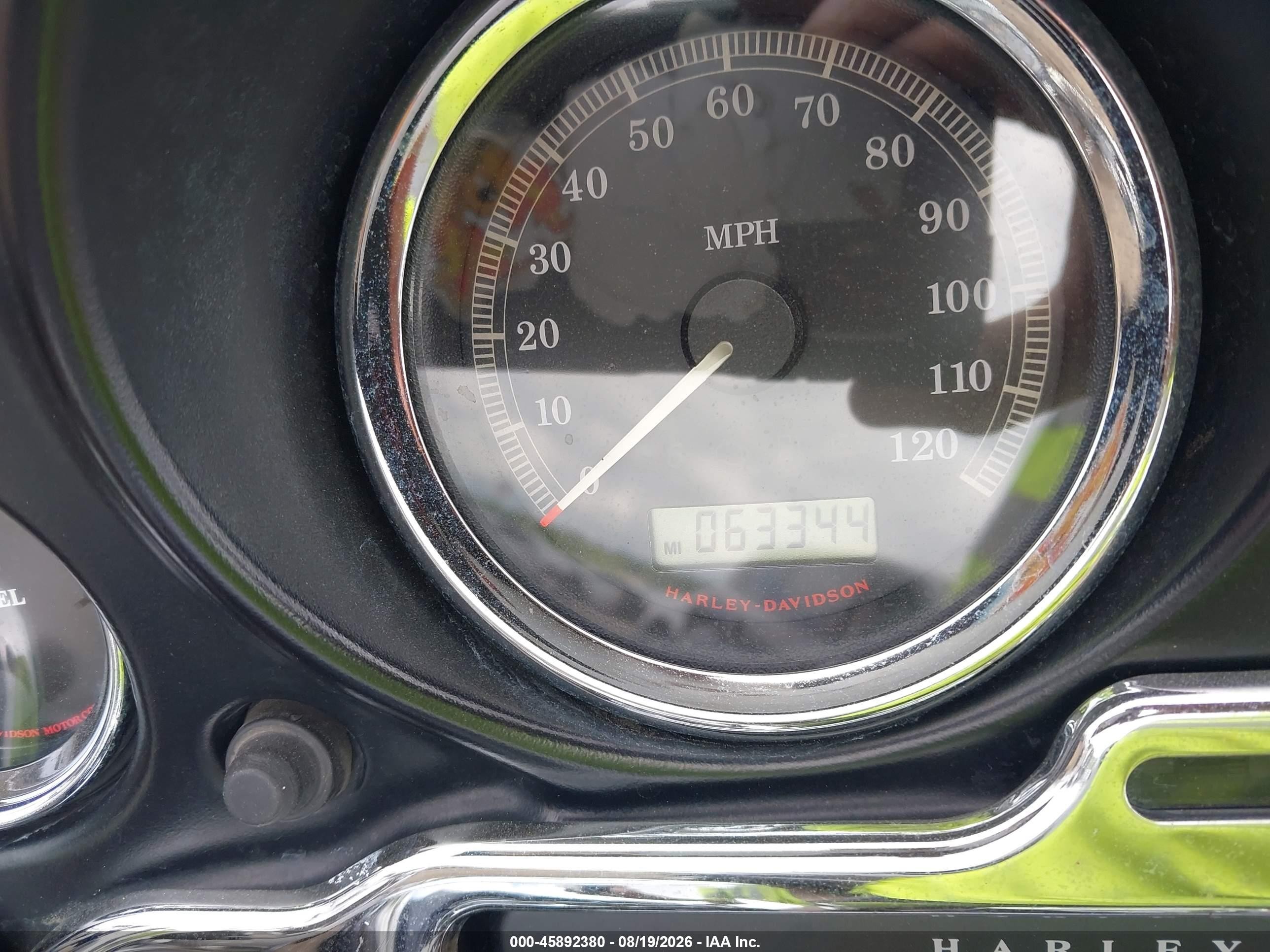 2010 Harley-davidson Flhtcu VIN 1HD1FC413AB604900 IAAI salvage auction — Front End, Salvage (Ohio), sold $300 on 2026-09-08 (photo 7)