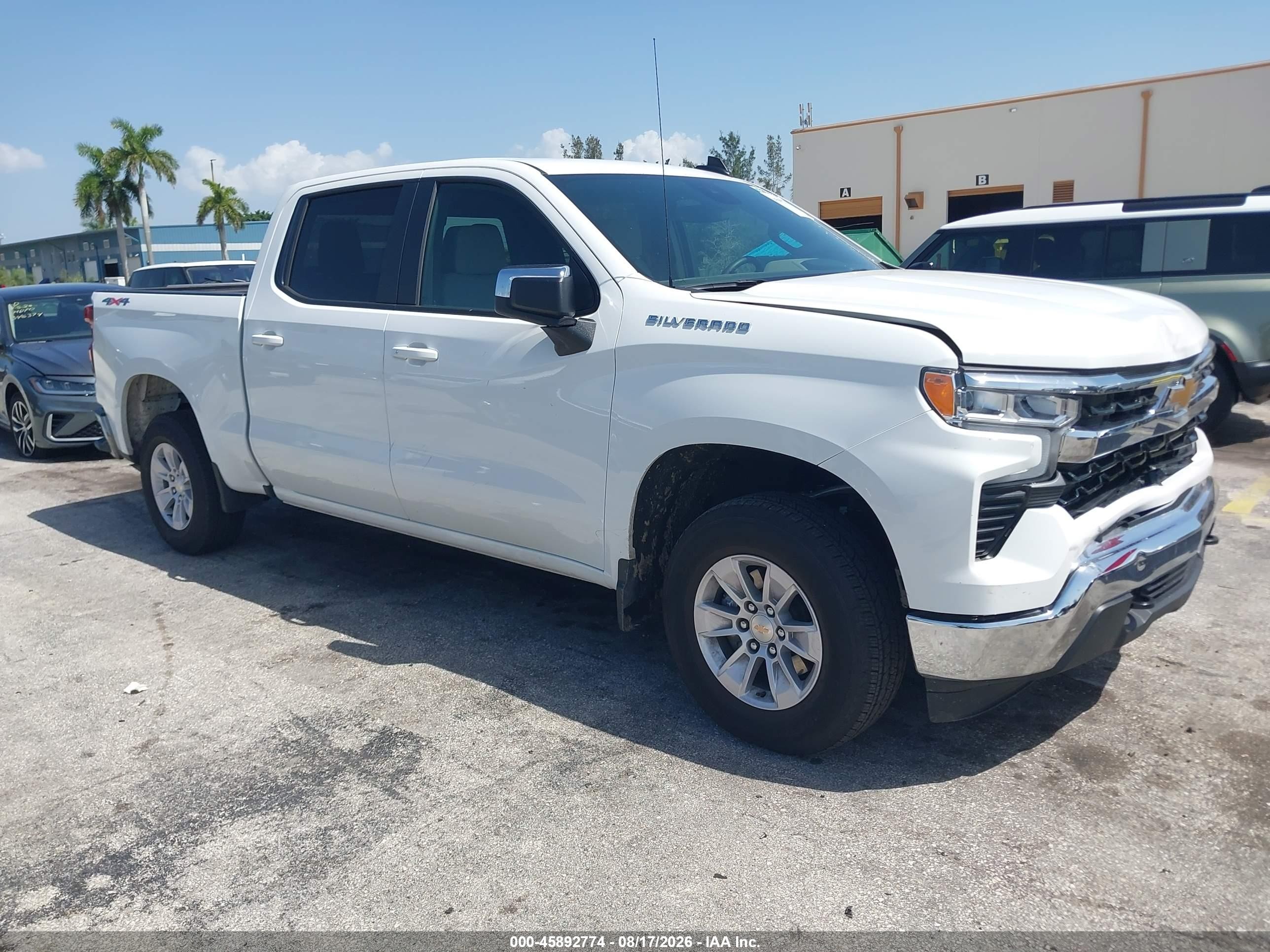 2026 Chevrolet Silverado 1500 VIN 2GCUKDED6T1193794 — IAAI salvage auction photo
