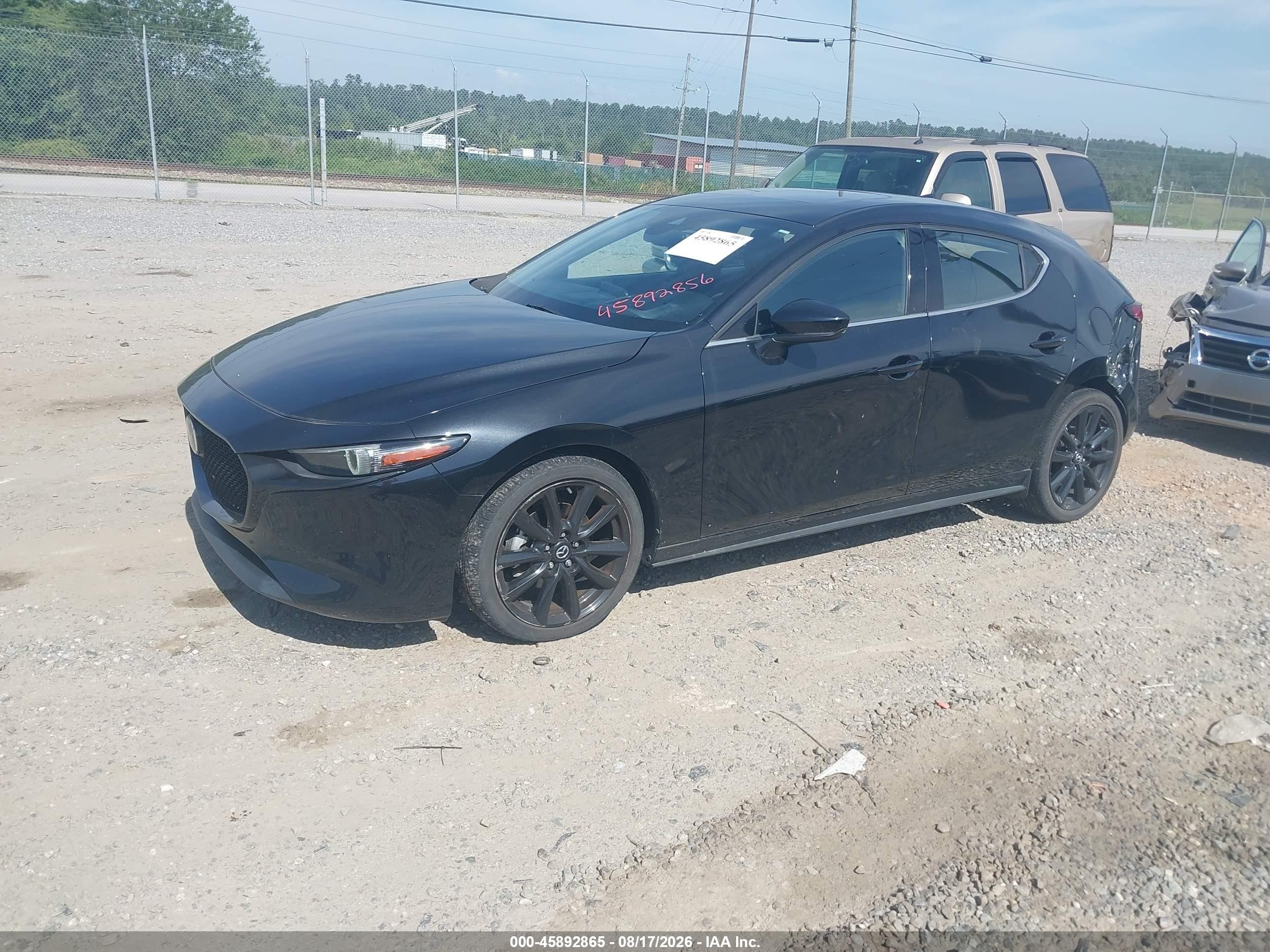 2021 Mazda 3 VIN JM1BPBJY7M1322106 IAAI salvage auction — Rear End, Salvage (North Carolina), sold $5,100 on 2026-09-16 (photo 2)
