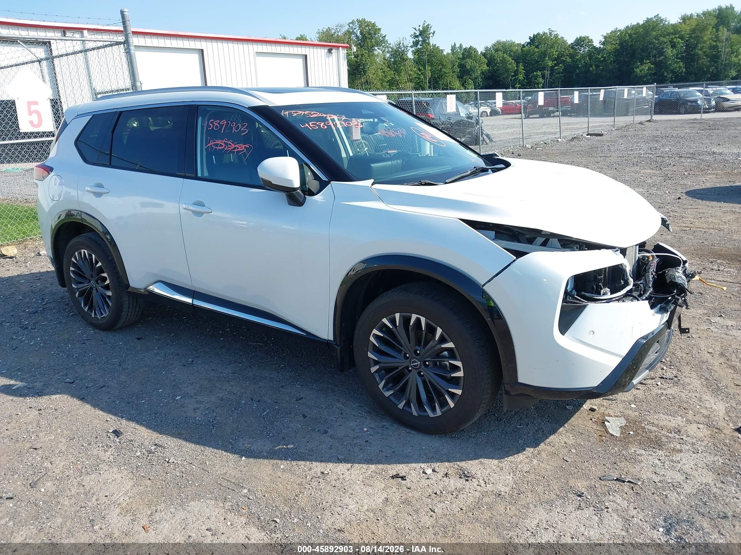2024 Nissan Rogue VIN JN8BT3DD1RW251266 — IAAI salvage auction photo