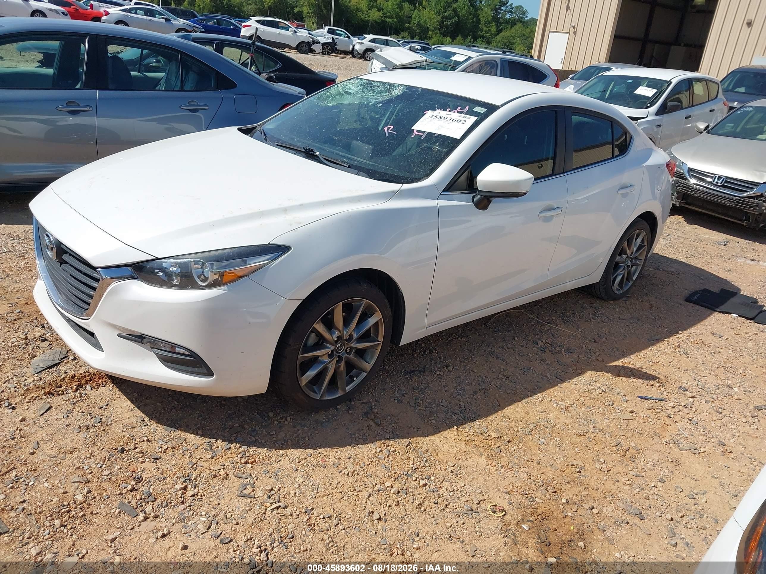 2018 Mazda 3 VIN 3MZBN1V3XJM163964 IAAI salvage auction — Front End, Salvage (North Carolina), sold $3,800 on 2026-09-11 (photo 2)