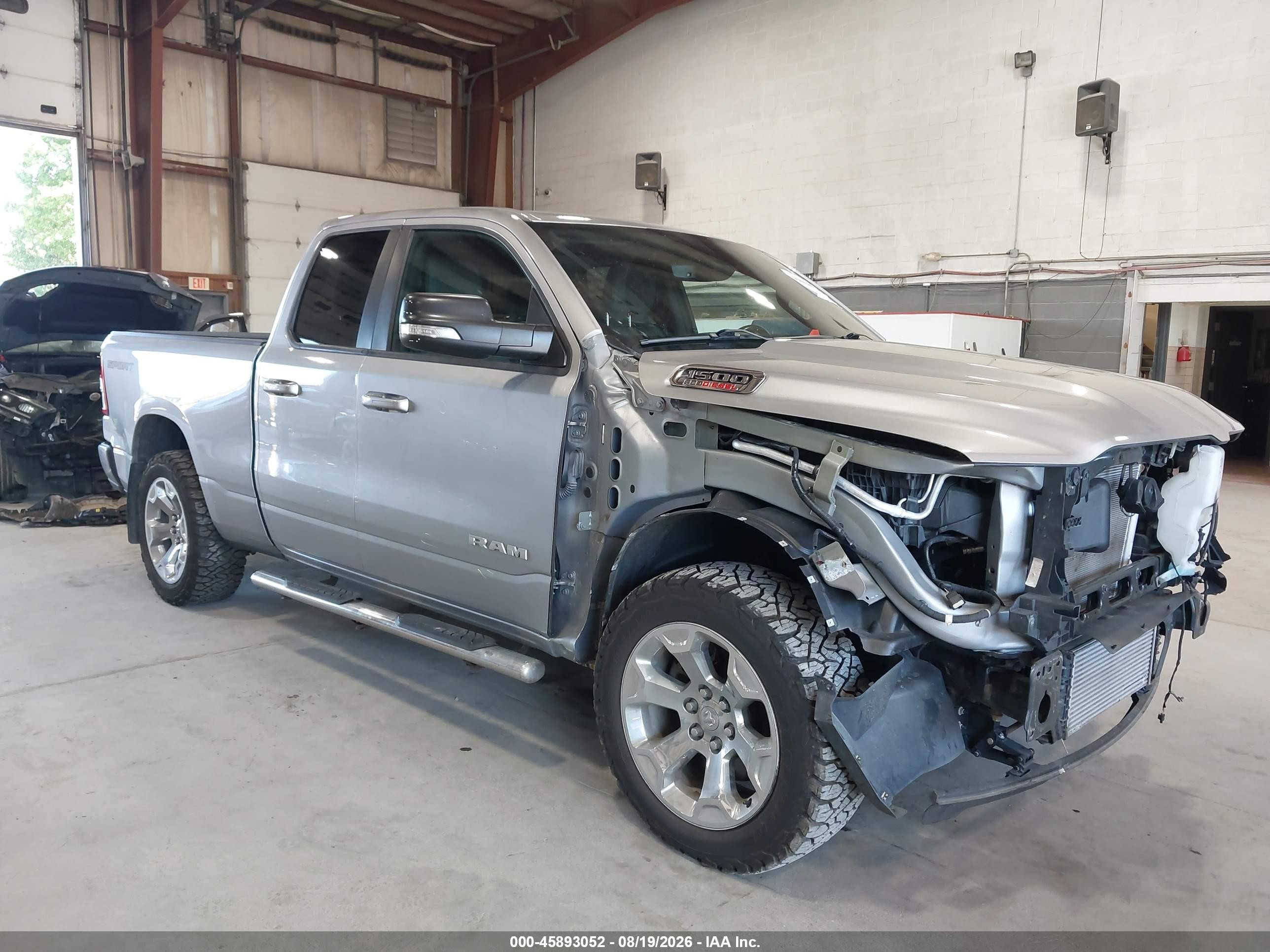 2021 Ram 1500 VIN 1C6SRFBM7MN831948 — IAAI salvage auction photo