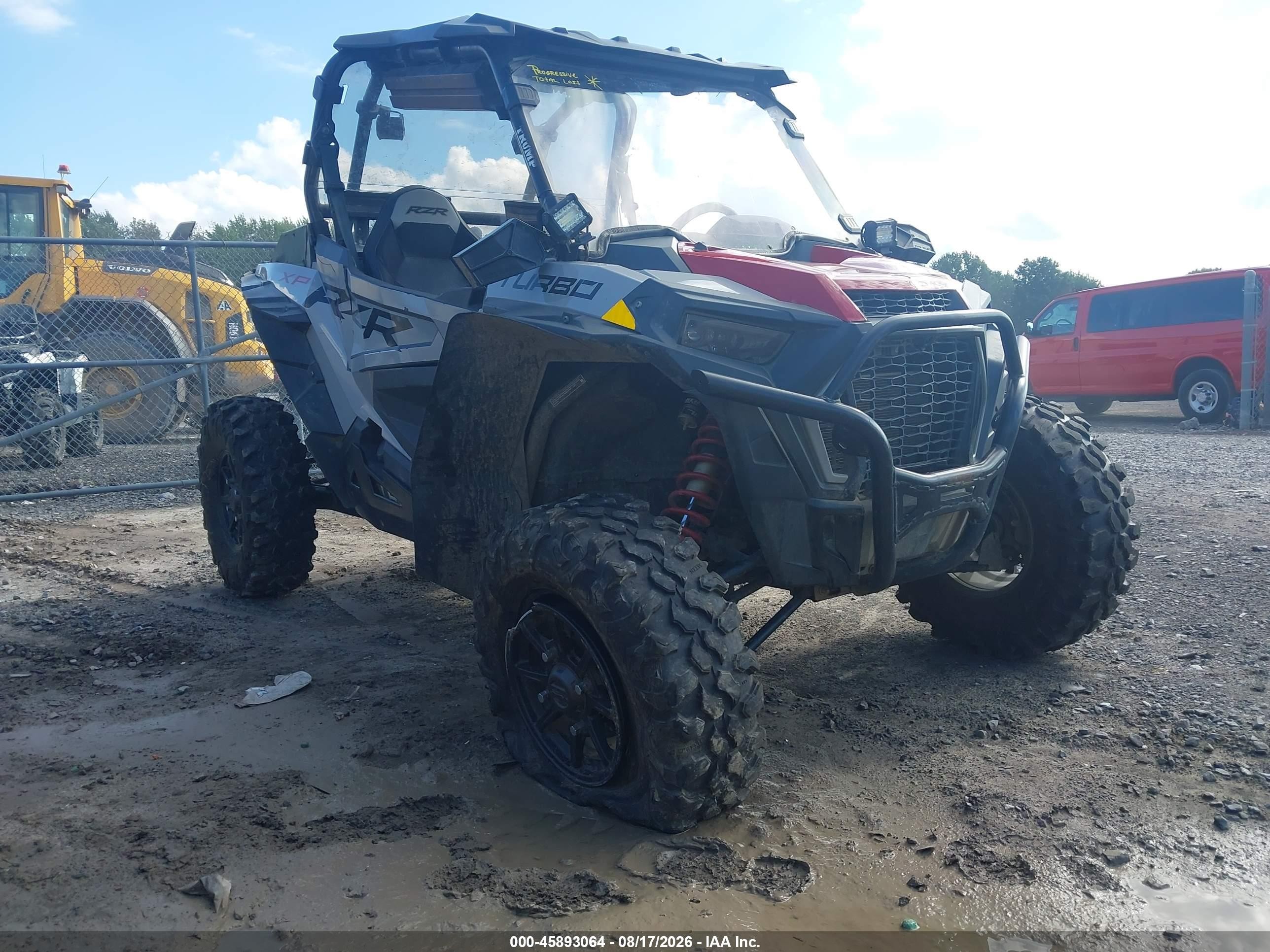 2021 Polaris Rzr VIN 3NSNAE922MF139024 IAAI salvage auction — Side, Bill Of Sale (New York), sold $5,250 on 2026-09-08 (photo 1)