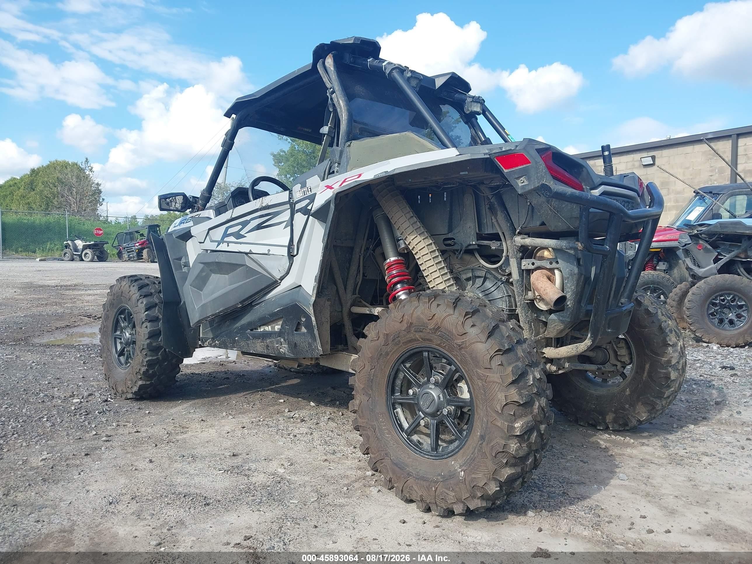 2021 Polaris Rzr VIN 3NSNAE922MF139024 IAAI salvage auction — Side, Bill Of Sale (New York), sold $5,250 on 2026-09-08 (photo 3)