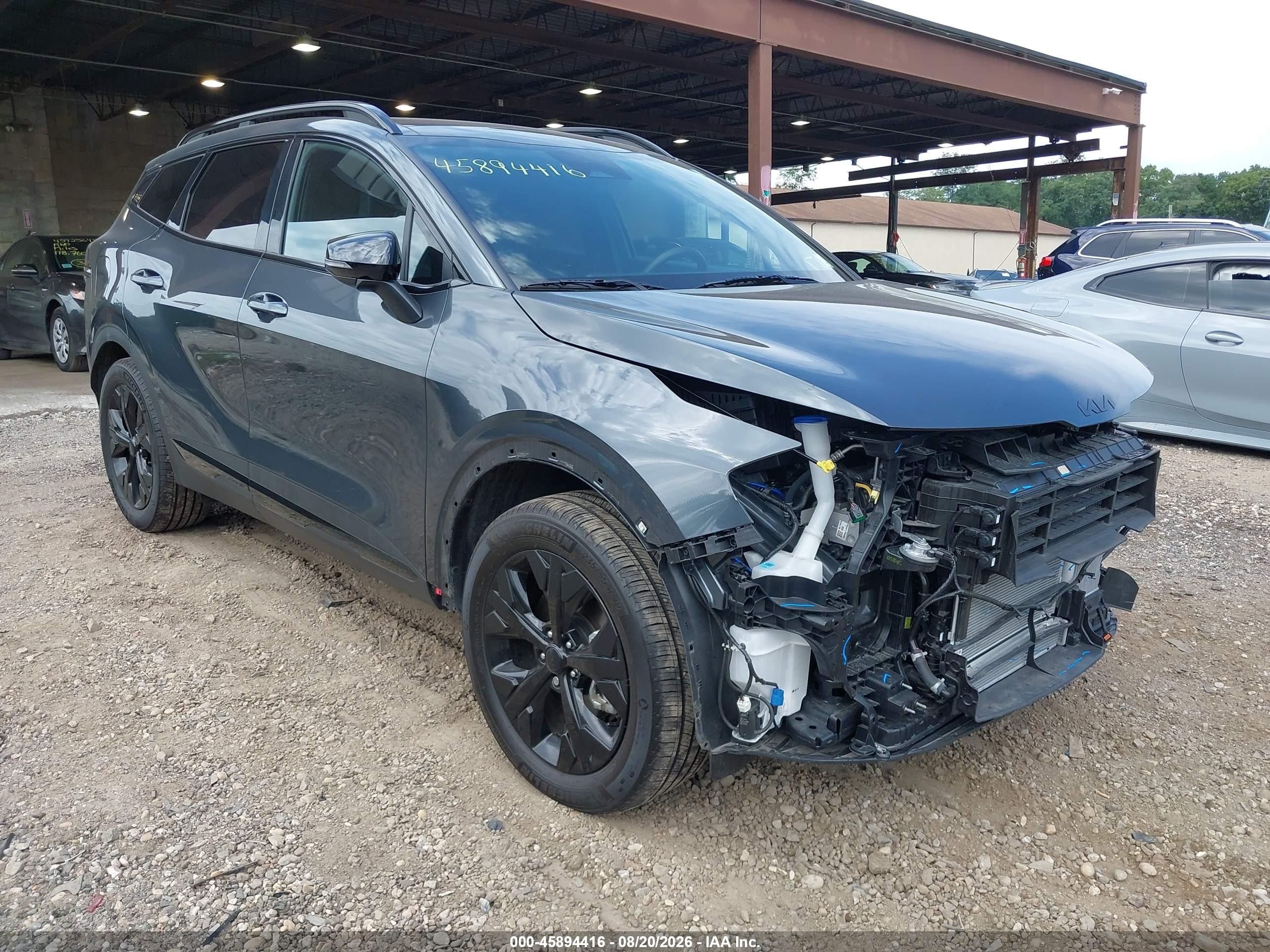 2025 Kia Sportage Hybrid VIN KNDPYDDH7S7244639 — IAAI salvage auction photo