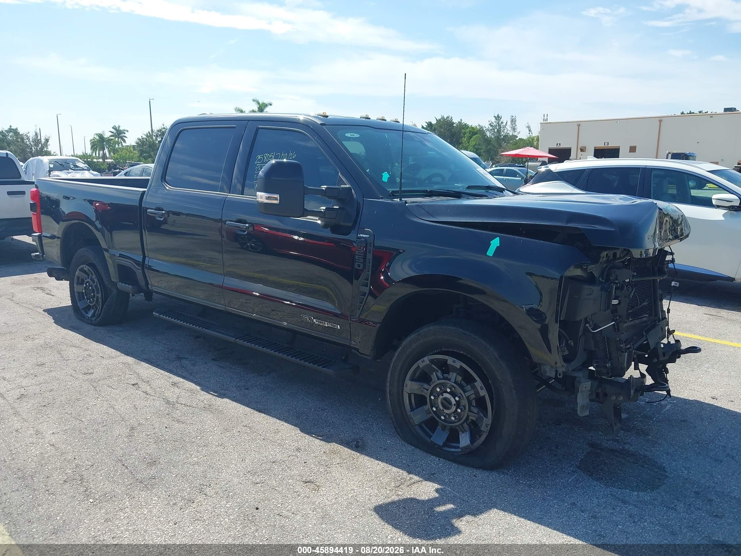 2023 Ford F-250 VIN 1FT8W2BT0PEC43566 — IAAI salvage auction photo