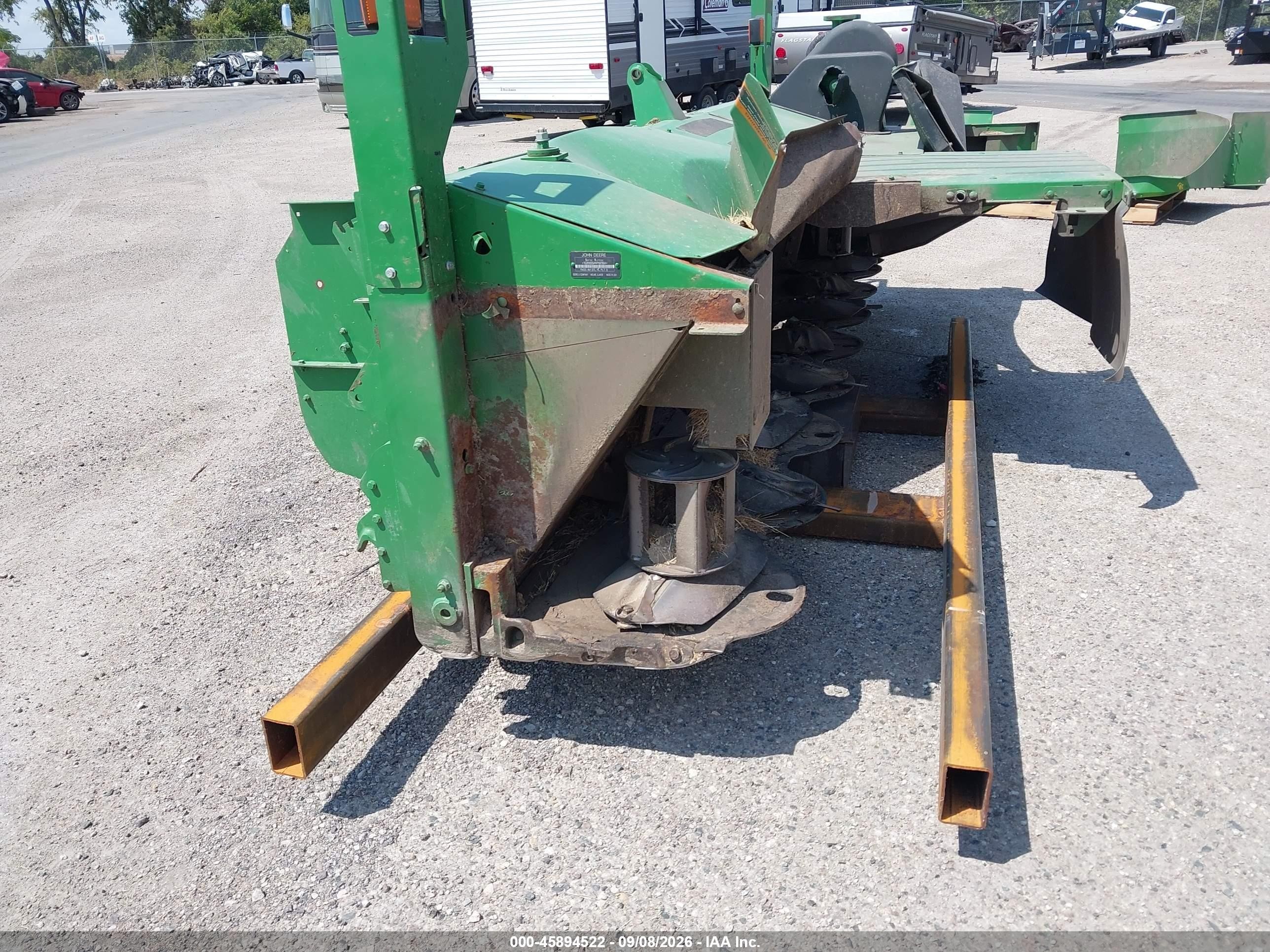 2023 John Deere R400 Header VIN 1E0R400SANP497654 IAAI salvage auction — Front End, Bill Of Sale (Texas), sold $2,350 on 2026-10-06 (photo 7)