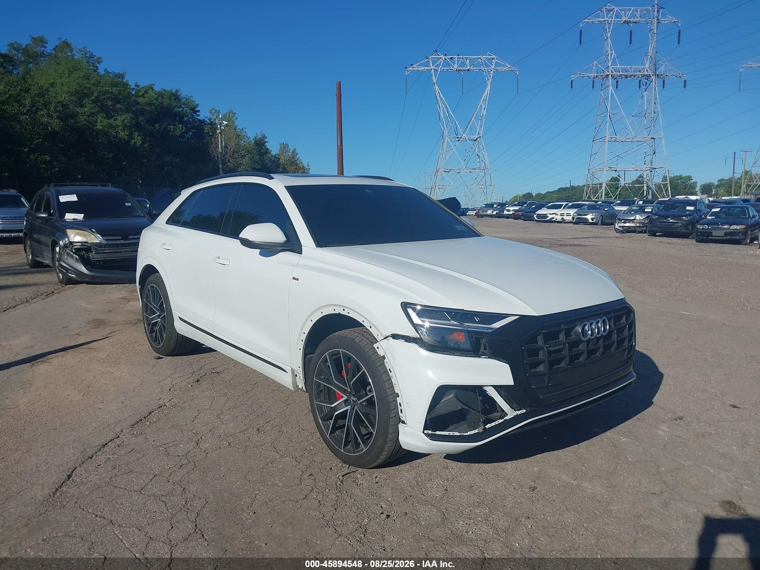 2019 Audi Q8 VIN WA1EVAF17KD025979 — IAAI salvage auction photo