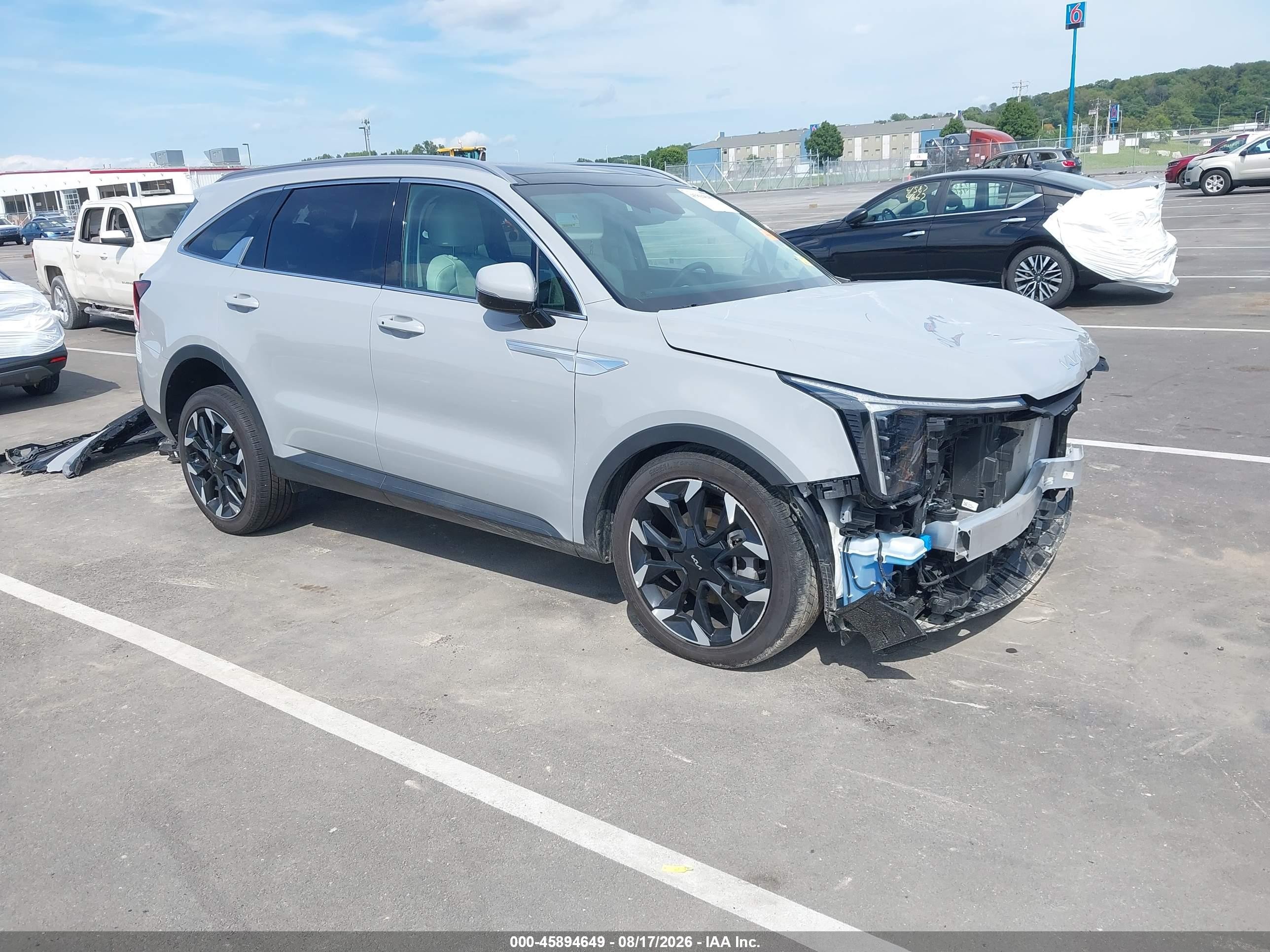 2025 Kia Sorento VIN 5XYRH4JF6SG345296 — IAAI salvage auction photo