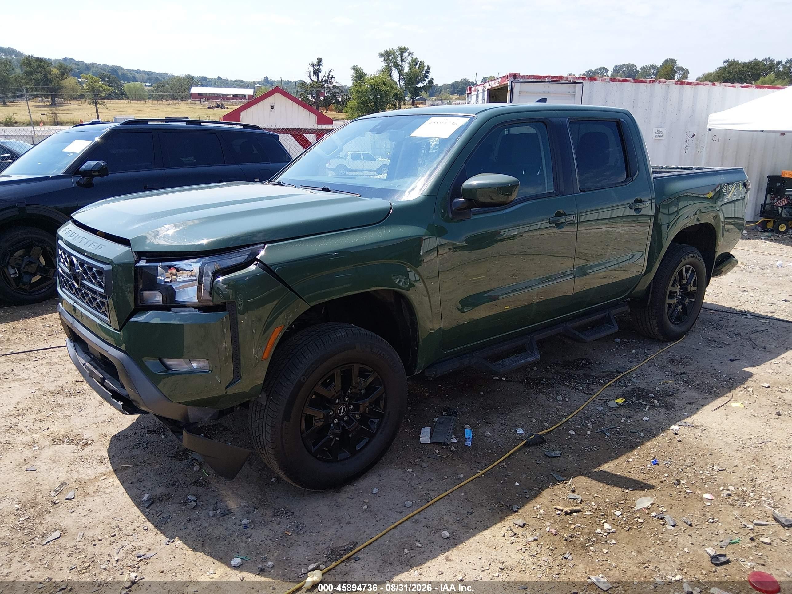 2023 Nissan Frontier VIN 1N6ED1EK8PN604903 IAAI salvage auction — Rear End, Salvage (Arkansas), sold $13,300 on 2026-10-08 (photo 2)