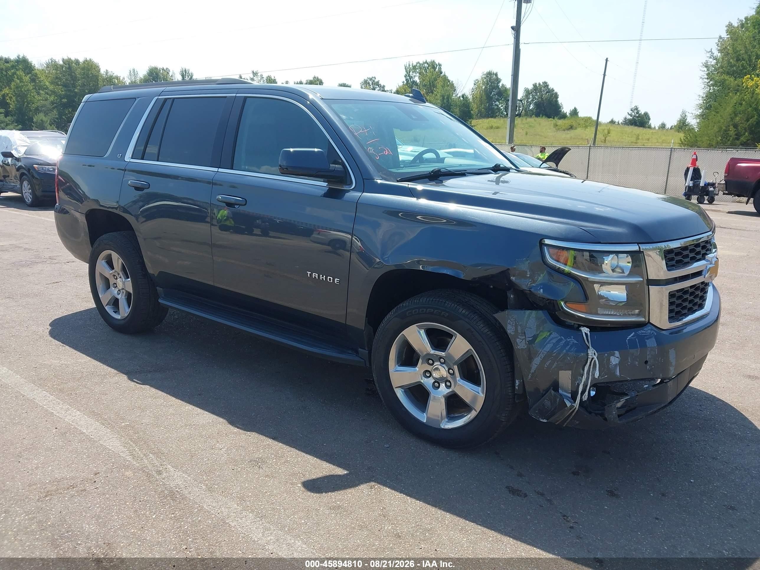 2020 Chevrolet Tahoe VIN 1GNSCBKC6LR240020 IAAI salvage auction — Unknown, Salvage (Mississippi), sold $10,600 on 2026-09-05 (photo 1)