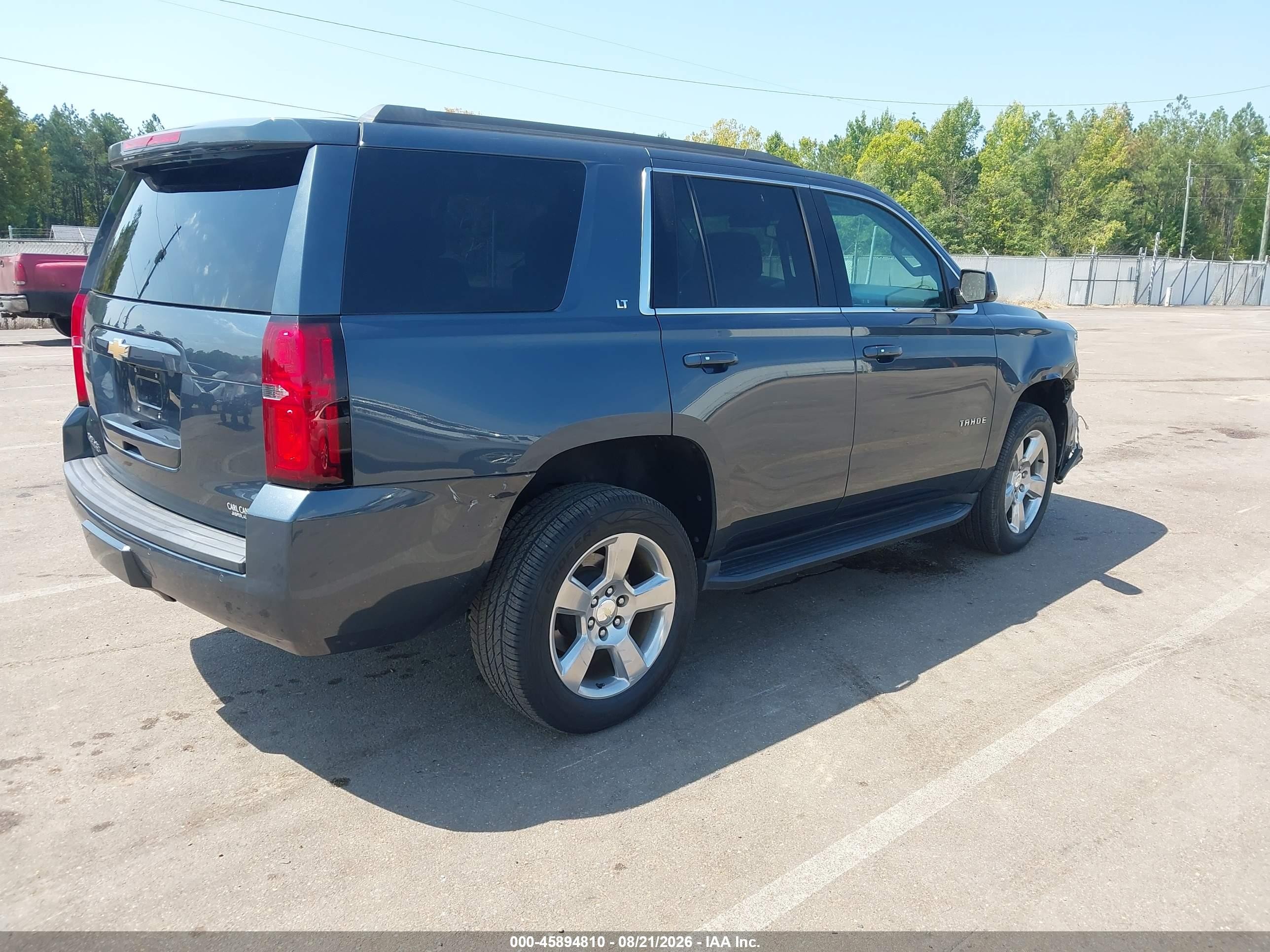 2020 Chevrolet Tahoe VIN 1GNSCBKC6LR240020 IAAI salvage auction — Unknown, Salvage (Mississippi), sold $10,600 on 2026-09-05 (photo 4)