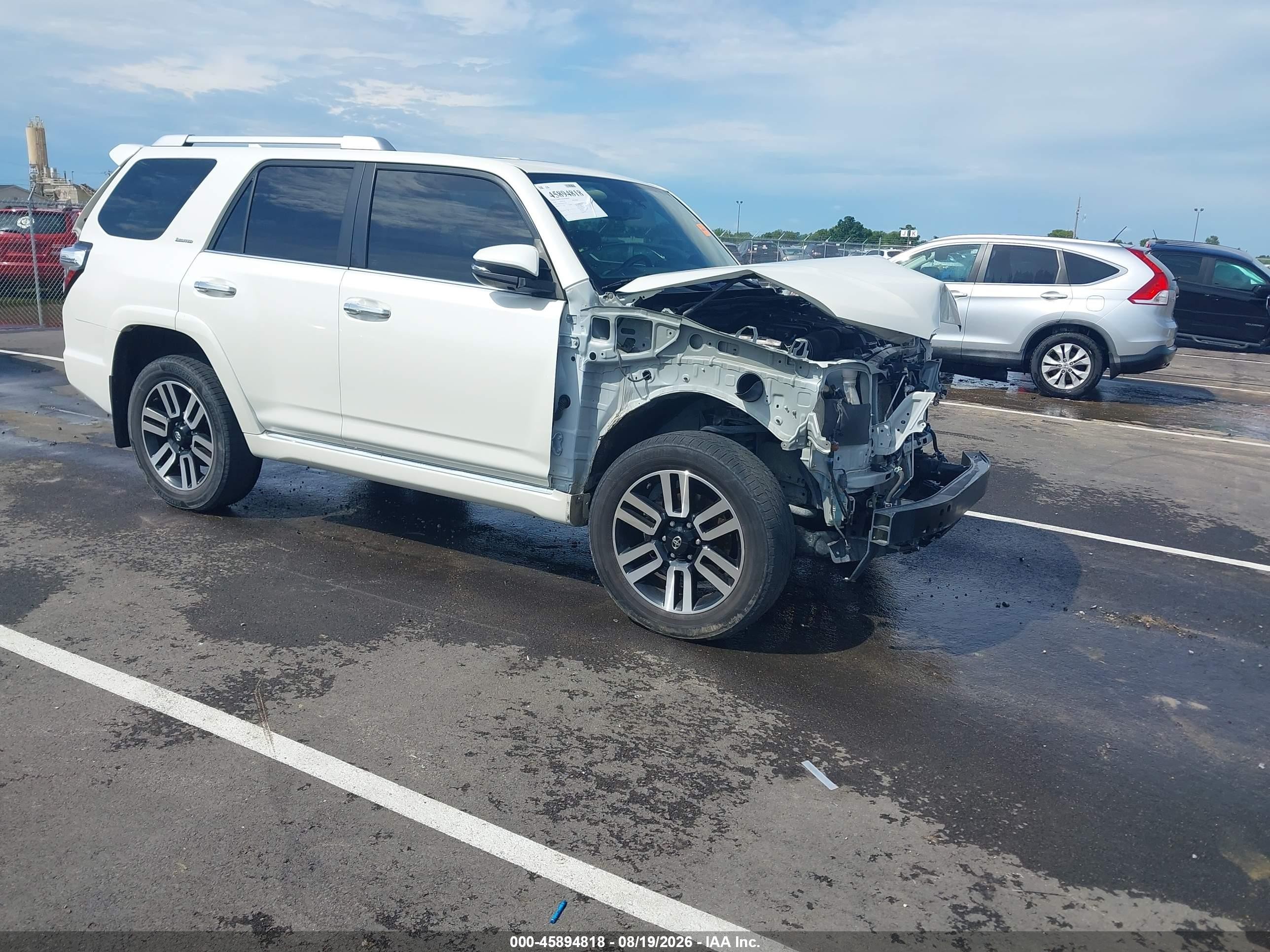 2016 Toyota 4Runner VIN JTEBU5JR9G5372632 — IAAI salvage auction photo