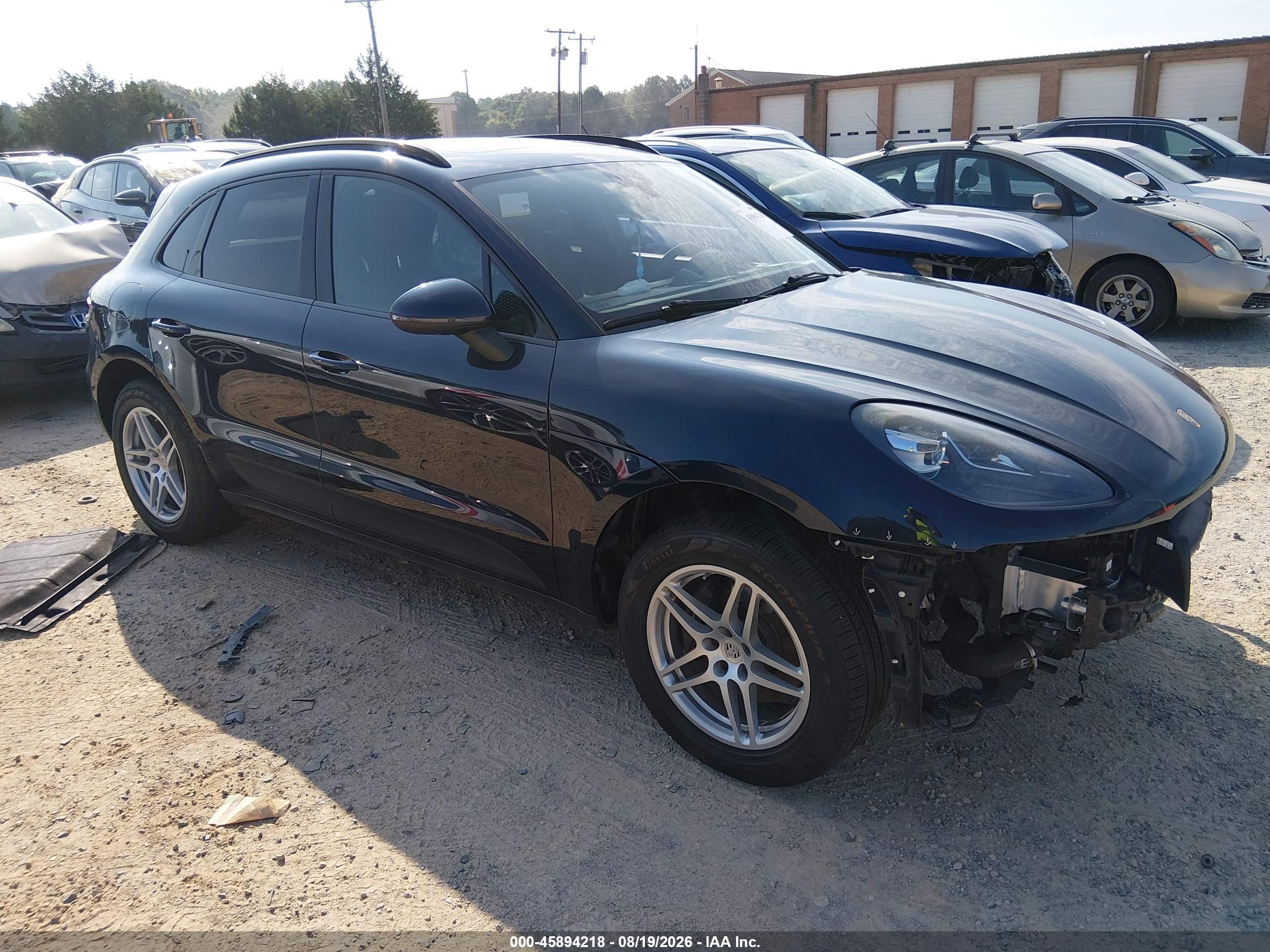 2020 Porsche Macan VIN WP1AA2A53LLB04958 — IAAI salvage auction photo