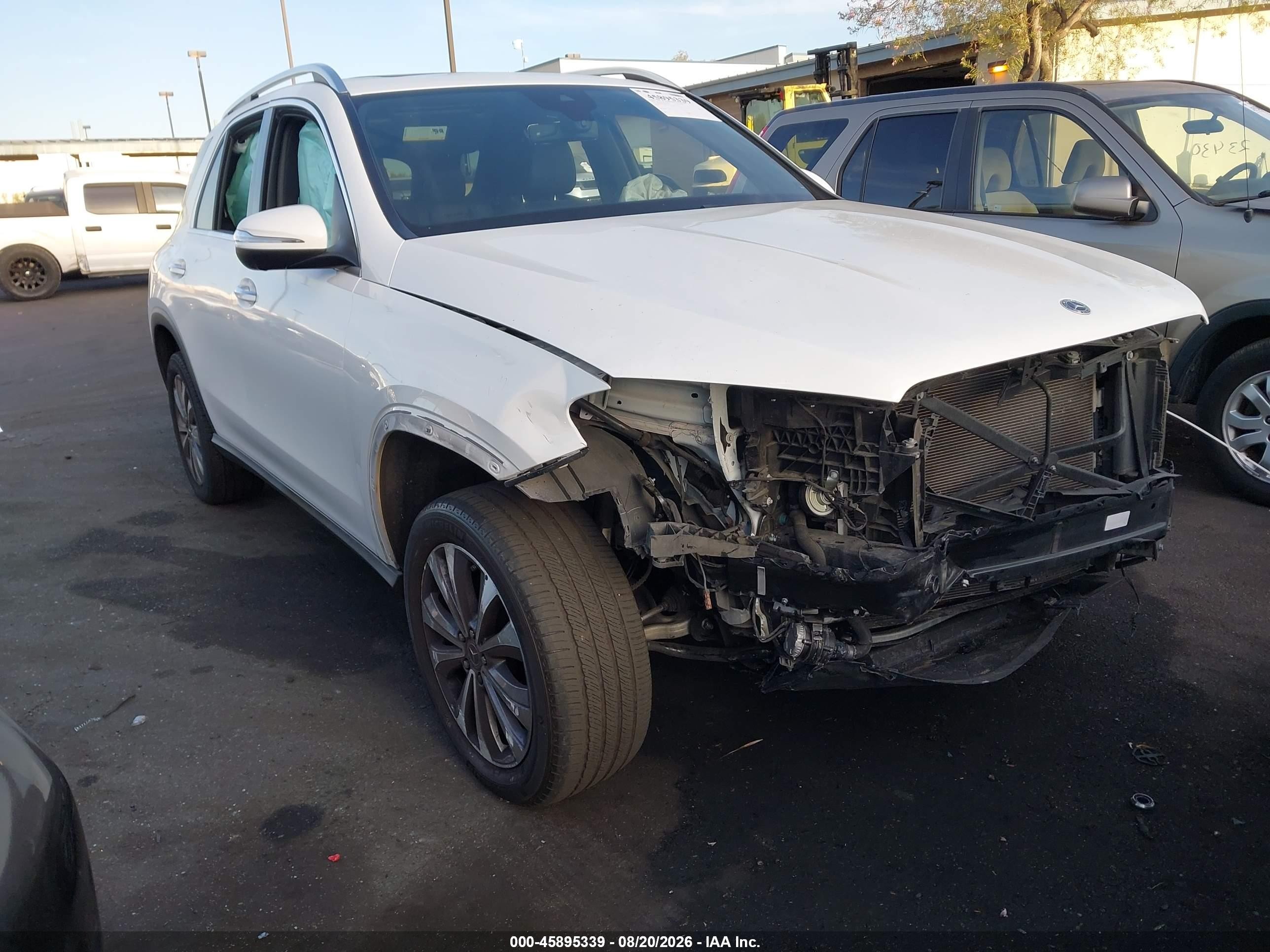 2022 Mercedes-Benz GLE-Class VIN 4JGFB4JB9NA819162 — IAAI salvage auction photo