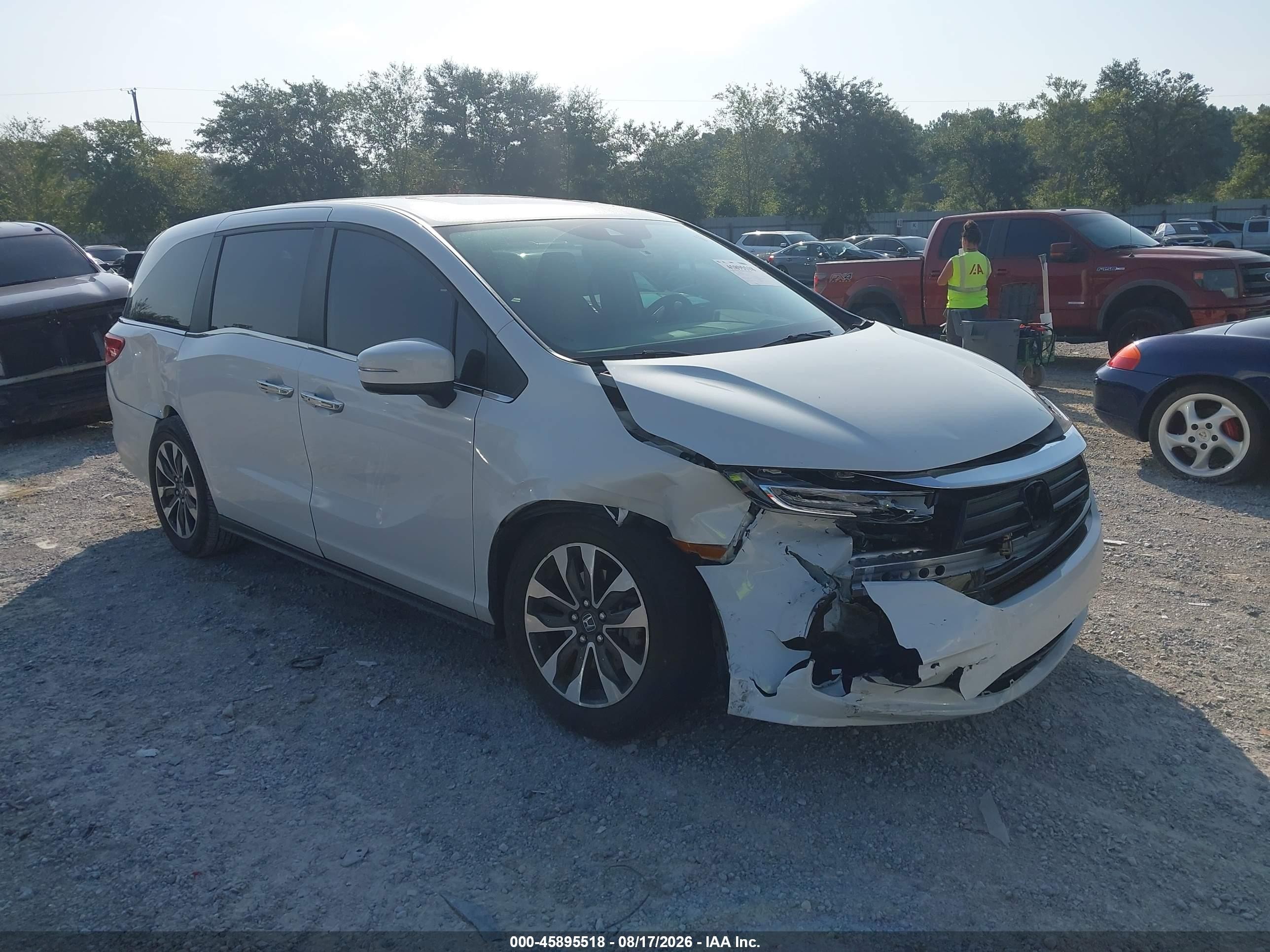 2023 Honda Odyssey VIN 5FNRL6H65PB041987 — IAAI salvage auction photo