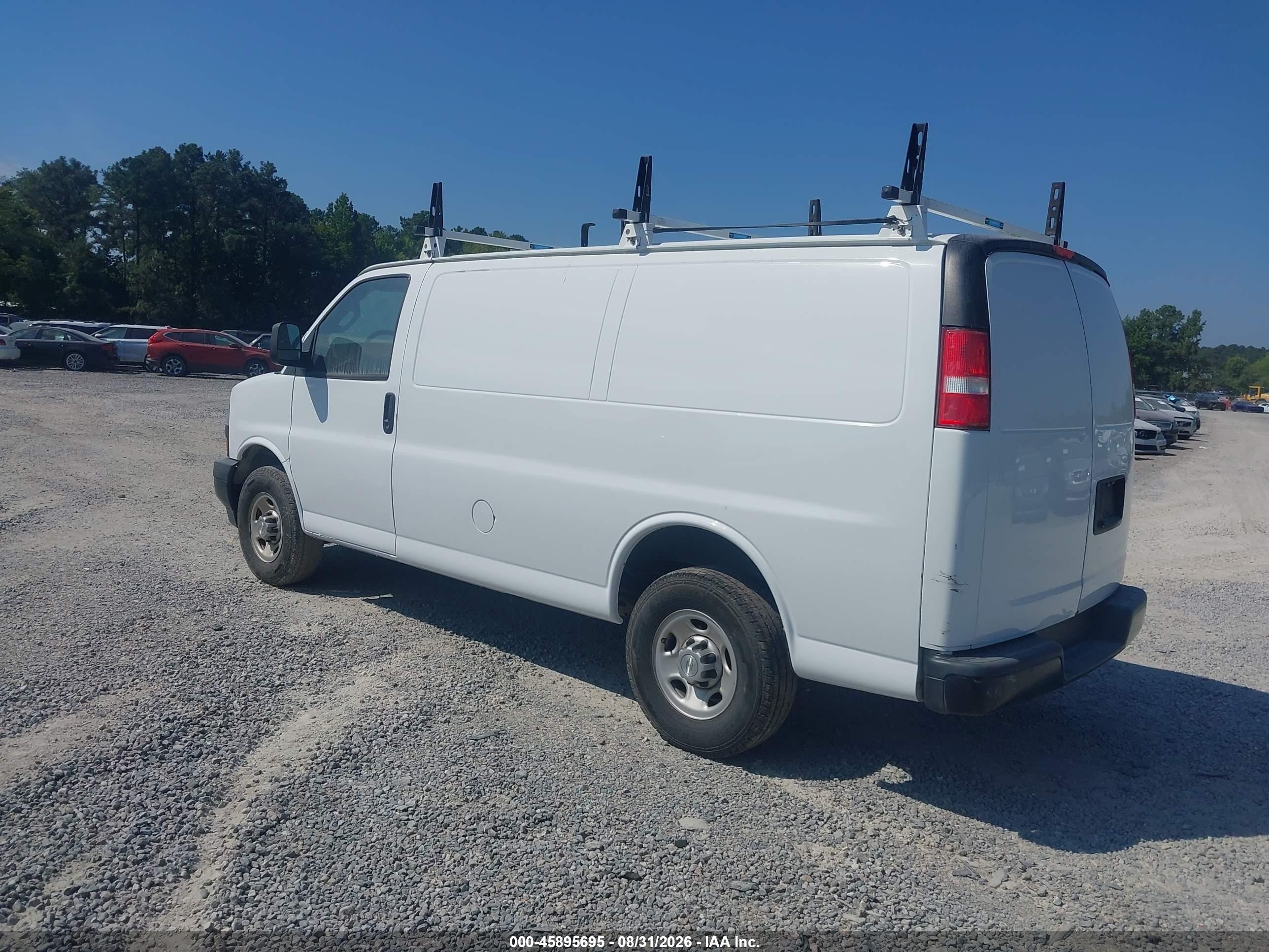2020 Chevrolet Express Cargo VIN 1GCWGAFP2L1176028 IAAI salvage auction — Mechanical, Enterprise Vehicles Clear Only (Virginia), sold $8,000 on 2026-09-11 (photo 3)