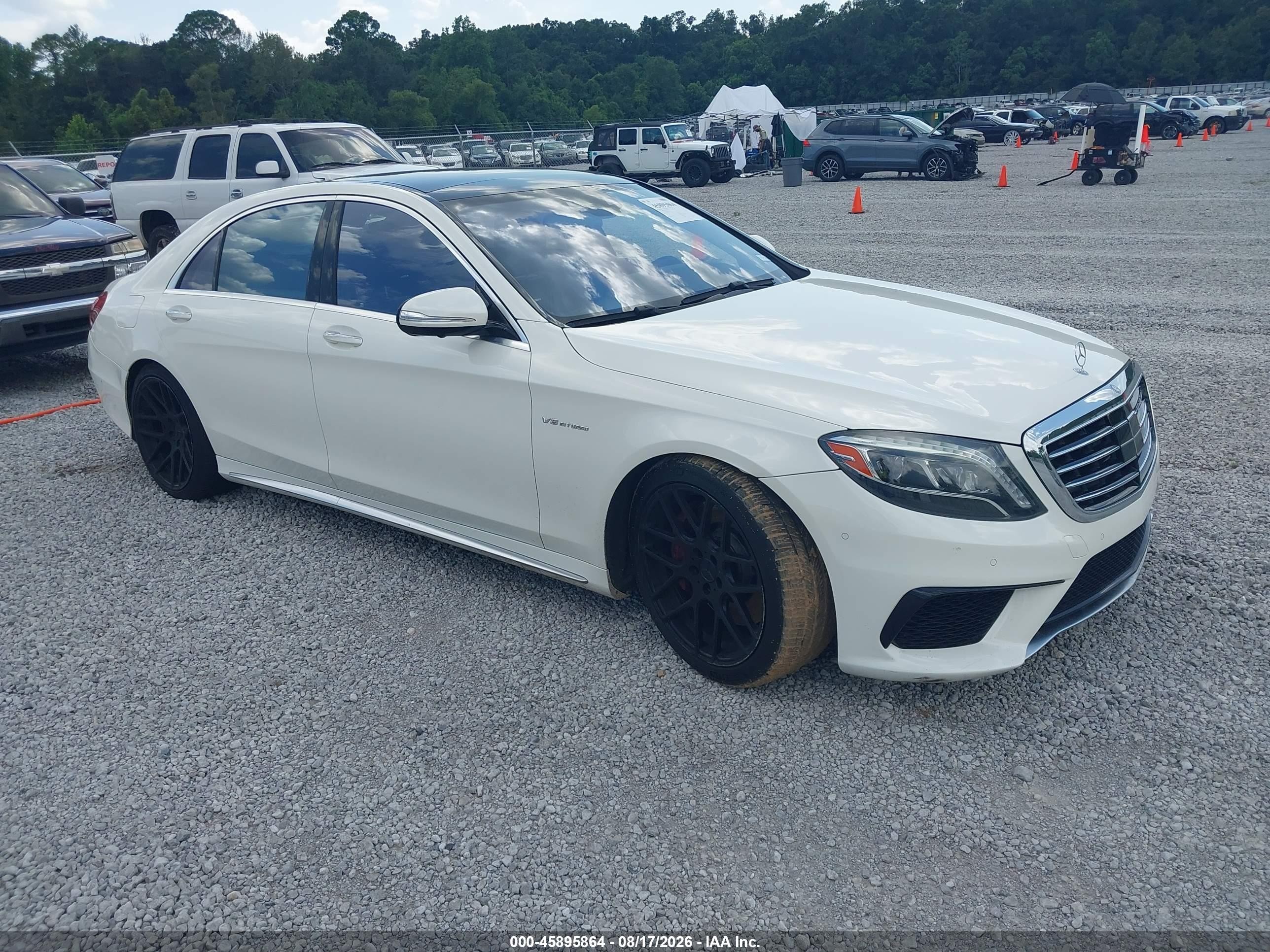 2015 Mercedes-Benz S-Class VIN WDDUG7JB3FA159819 — IAAI salvage auction photo