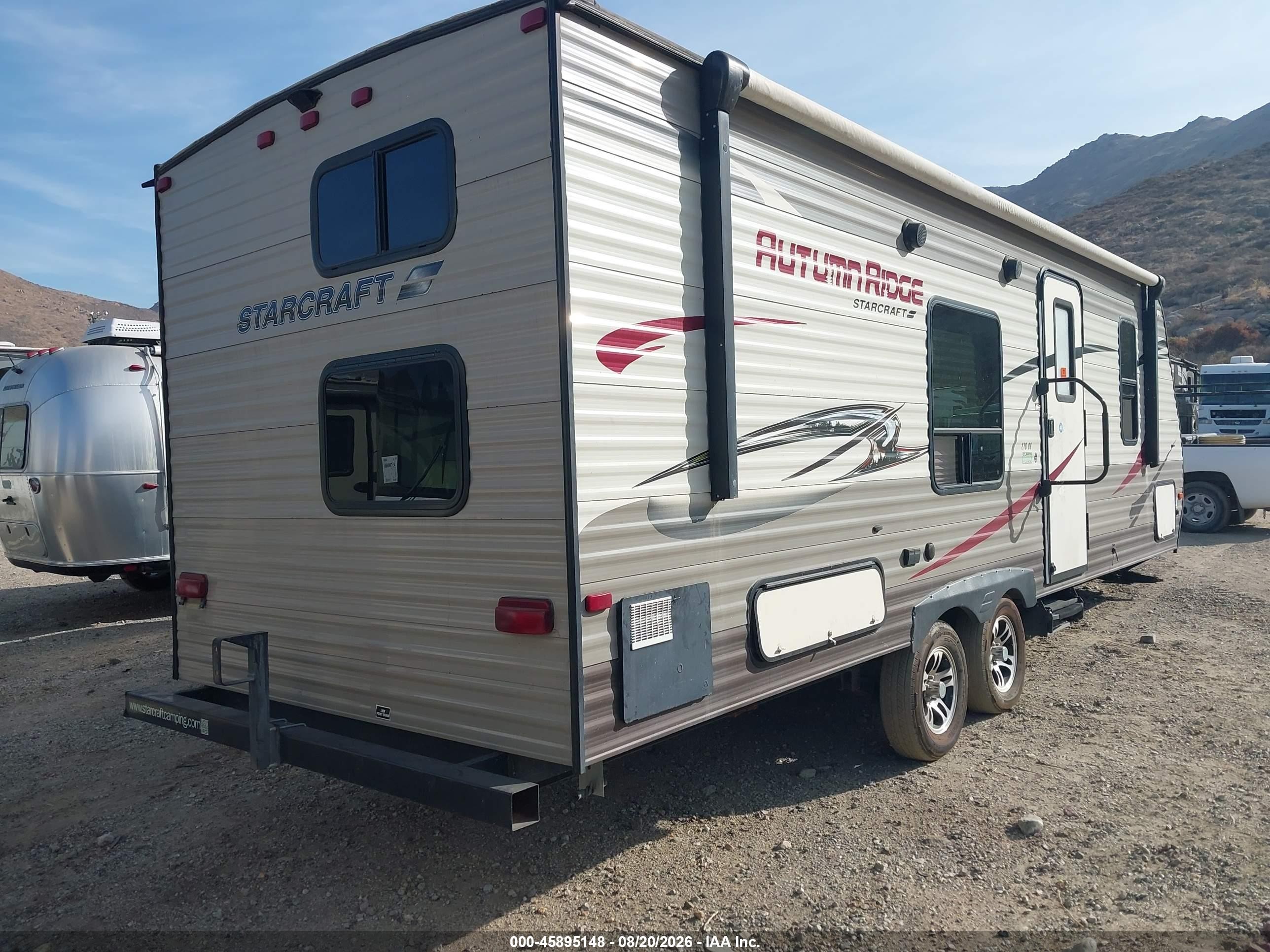 2016 Starcraft Autumn Ridge VIN 1SABS0BN5G28B5083 IAAI salvage auction — Biohazard/Chemical, Salvage (California), sold $5,900 on 2026-10-06 (photo 4)