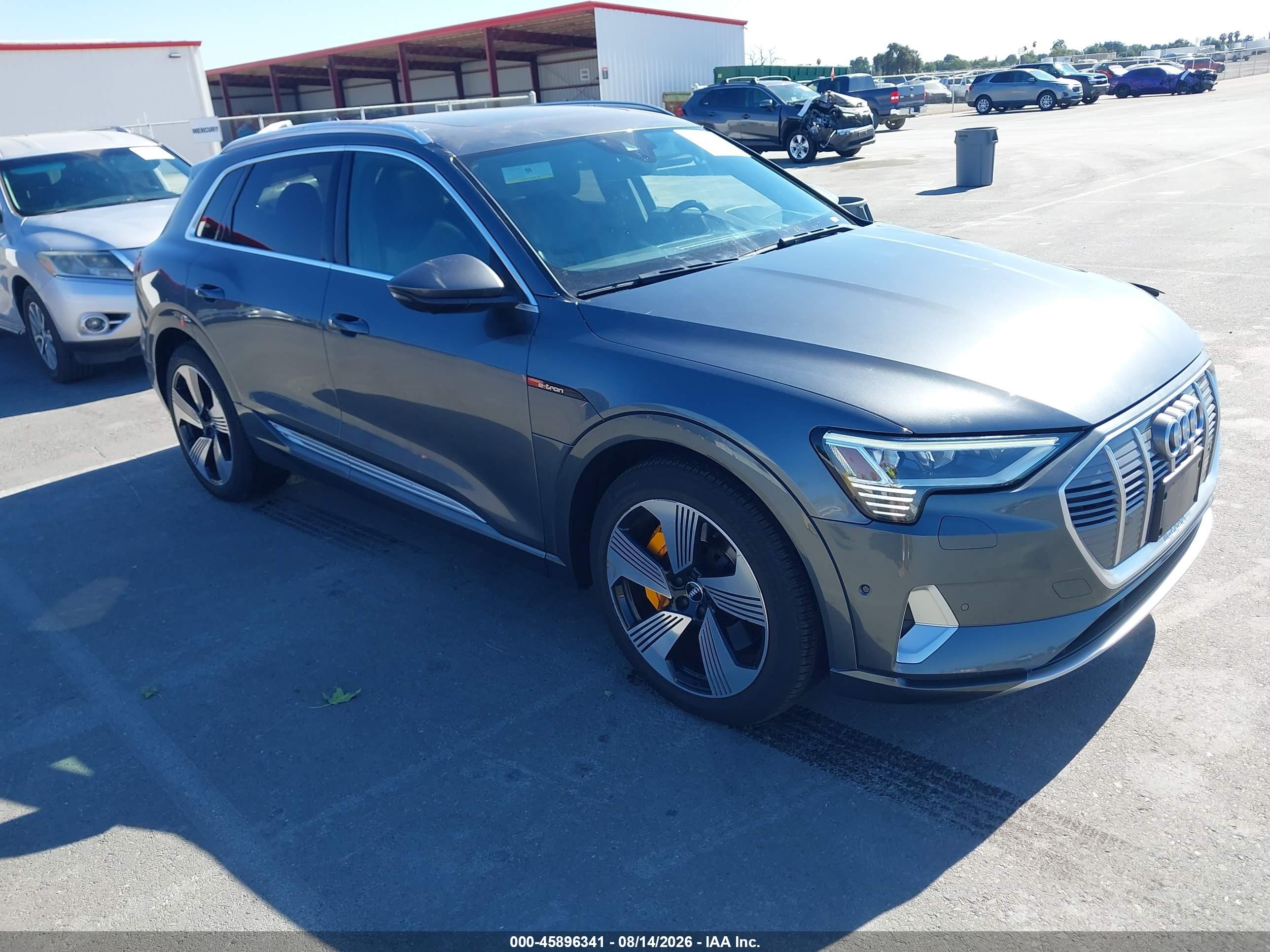 2019 Audi e-tron VIN WA1VAAGE1KB006529 — IAAI salvage auction photo