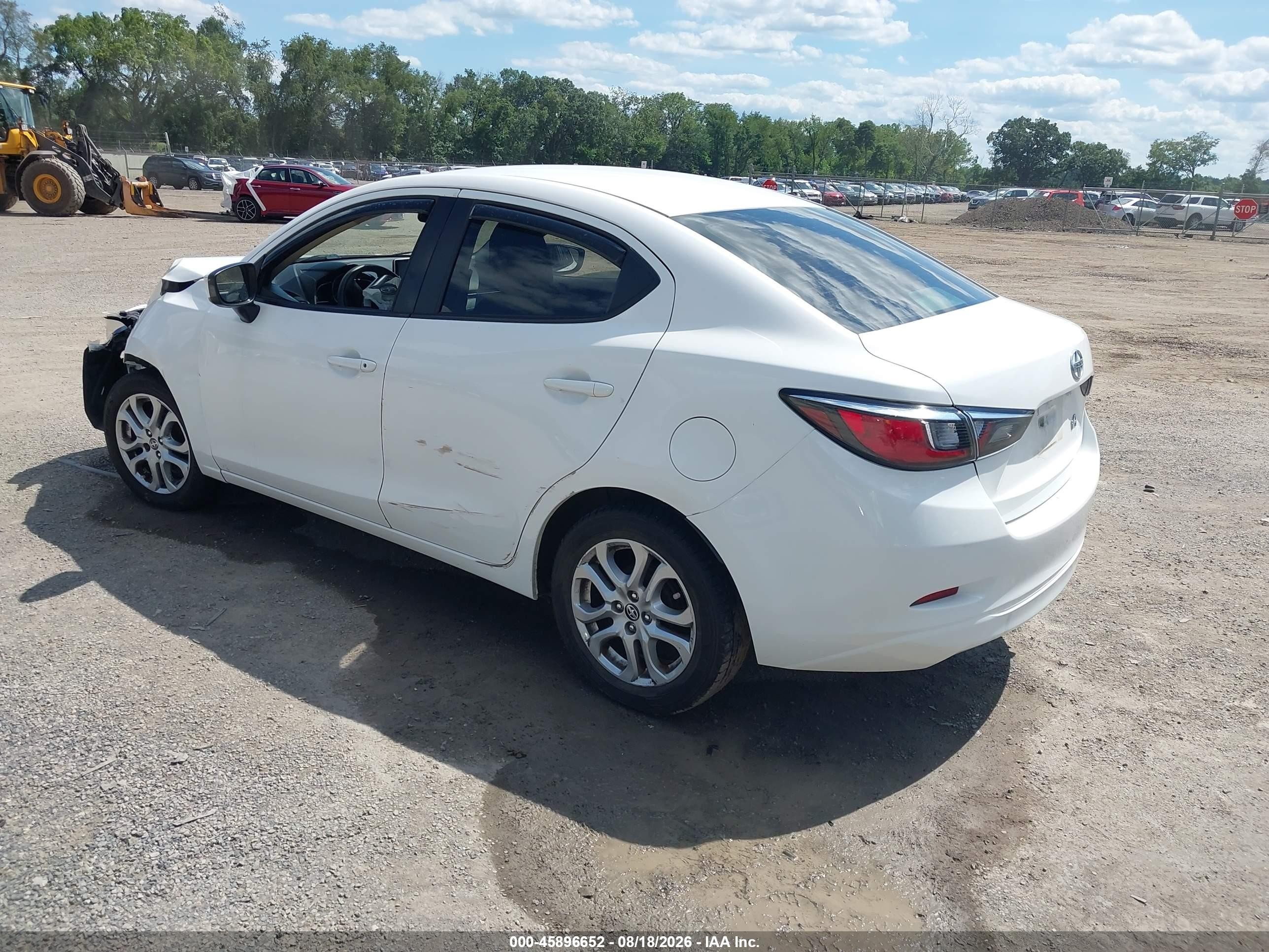 2016 Scion Ia VIN 3MYDLBZV7GY132662 IAAI salvage auction — Front End, Salvage (Ohio), sold $750 on 2026-09-19 (photo 3)