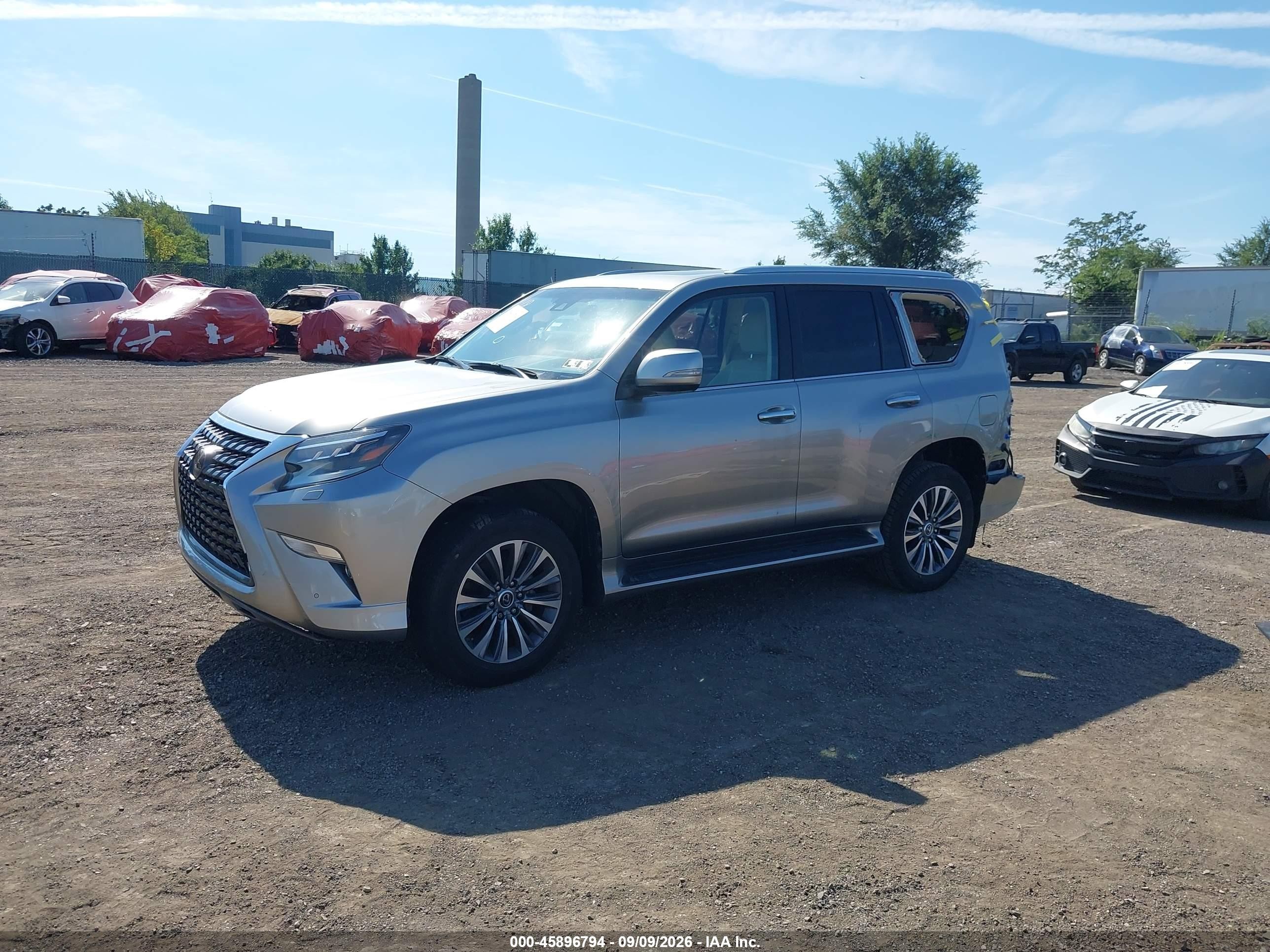 2023 Lexus Gx VIN JTJGM7BX5P5341510 IAAI salvage auction — Rear End, Salvage (Pennsylvania), sold $27,250 on 2026-09-13 (photo 2)