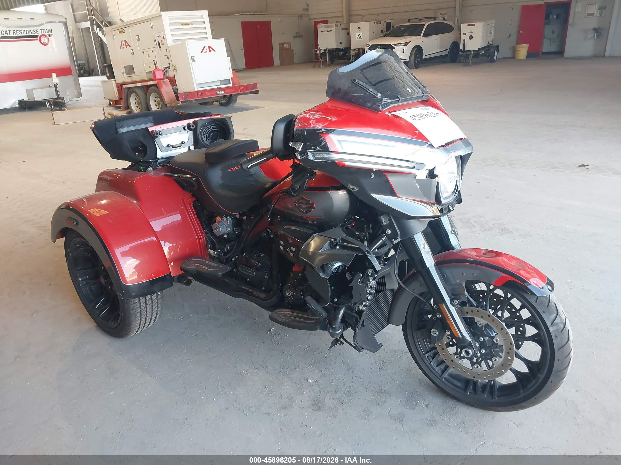 2026 Harley-davidson VIN 1HD1TN612TB952014 IAAI salvage auction — Front End, Certificate Of Destruction (Florida), sold $15,250 on 2026-09-09 (photo 1)