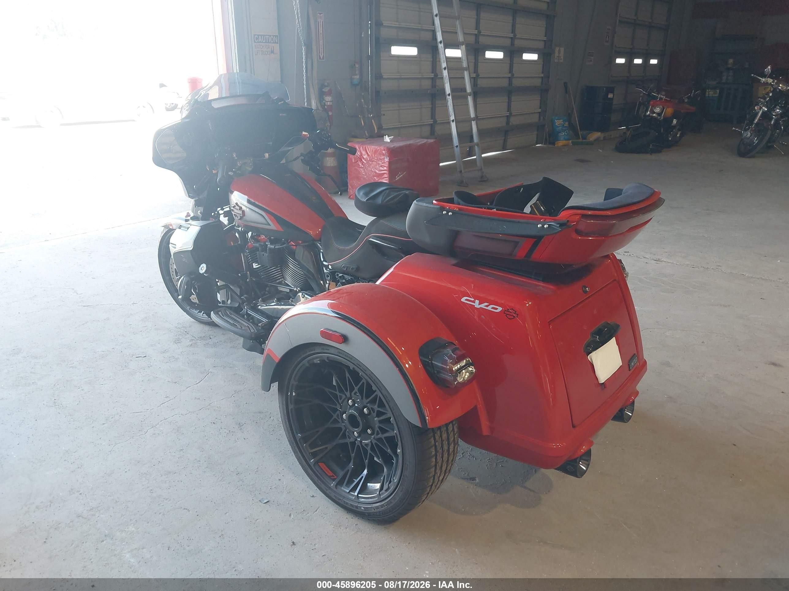 2026 Harley-davidson VIN 1HD1TN612TB952014 IAAI salvage auction — Front End, Certificate Of Destruction (Florida), sold $15,250 on 2026-09-09 (photo 3)