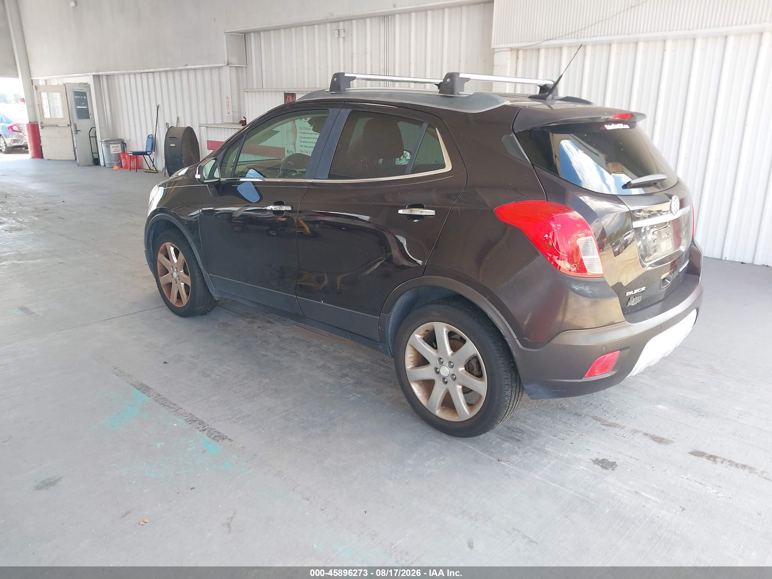 2014 Buick Encore VIN KL4CJDSB8EB658025 IAAI salvage auction — Normal Wear, Clear (Florida), sold $1,000 on 2026-09-11 (photo 3)
