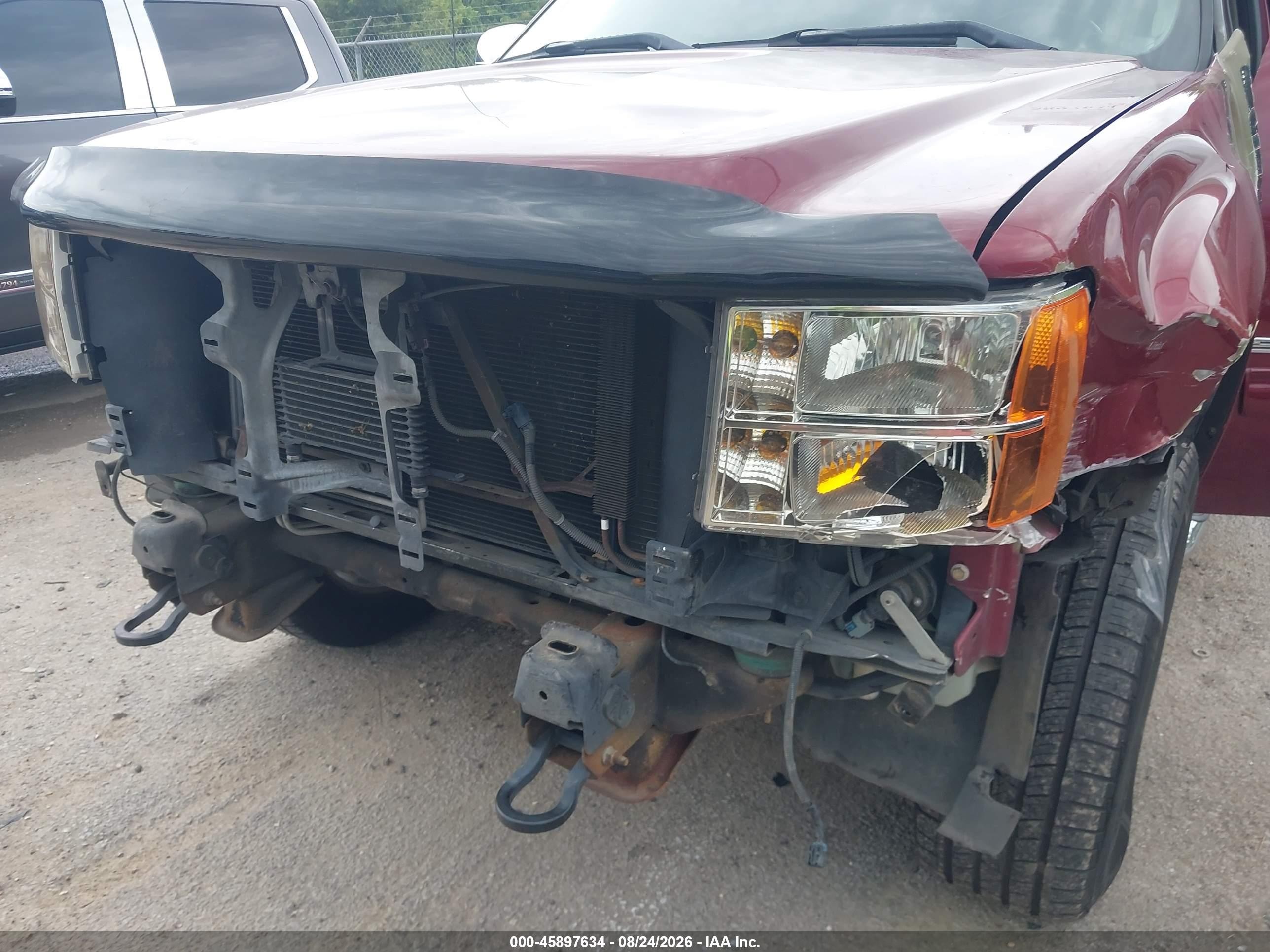 2008 Gmc SIERRA VIN 3GTEC13J78G312640 IAAI salvage auction — Front End, Salvage (Louisiana), sold $2,350 on 2026-09-26 (photo 6)
