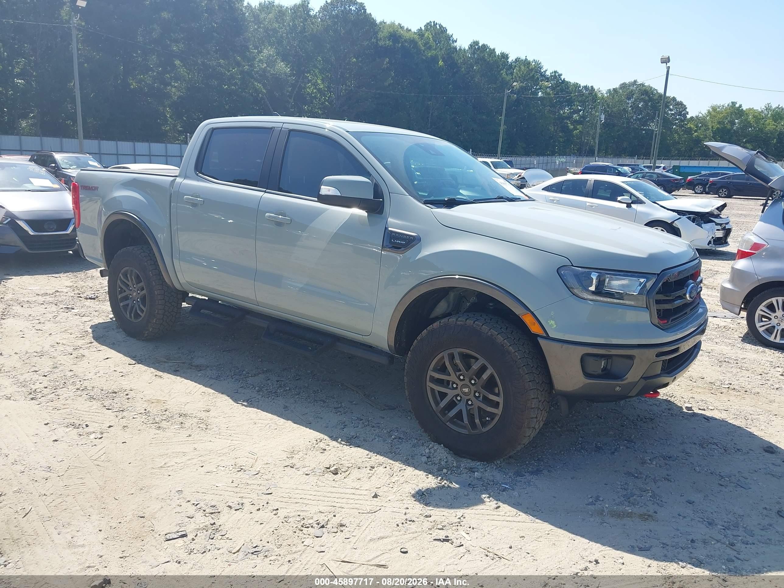 2022 Ford Ranger VIN 1FTER4FH1NLD05318 — IAAI salvage auction photo