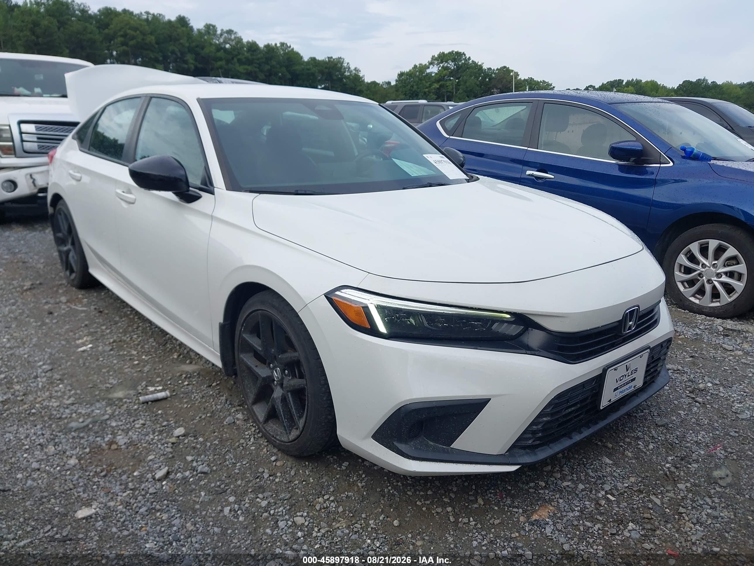 2023 Honda Civic VIN 2HGFE2F54PH527072 — IAAI salvage auction photo