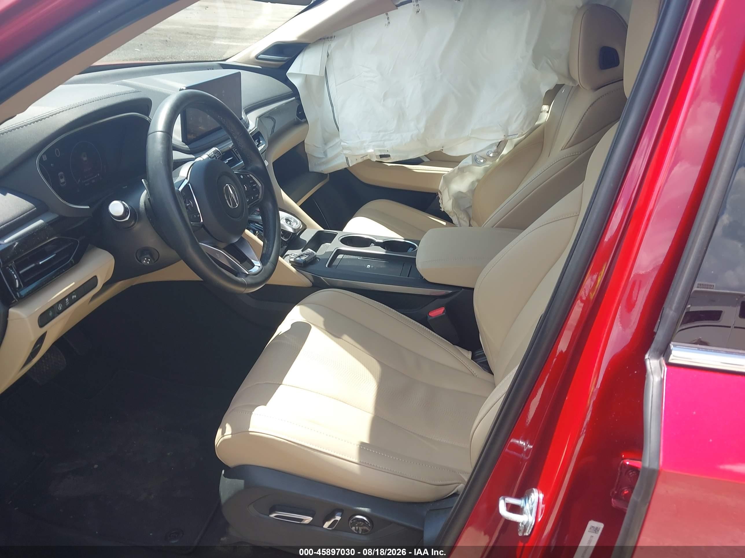 2025 Acura MDX VIN 5J8YD9H40SL005219 IAAI salvage auction — Side, Rebuildable (Florida), sold $16,100 on 2026-09-19 (photo 5)