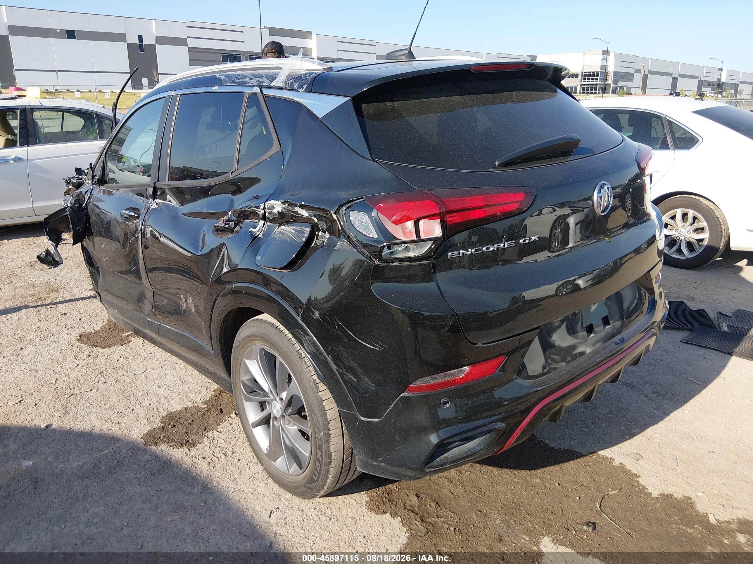 2020 Buick Encore gx VIN KL4MMDSL5LB130220 IAAI salvage auction — Front End, Salvage (Texas), sold $1,150 on 2026-10-02 (photo 3)