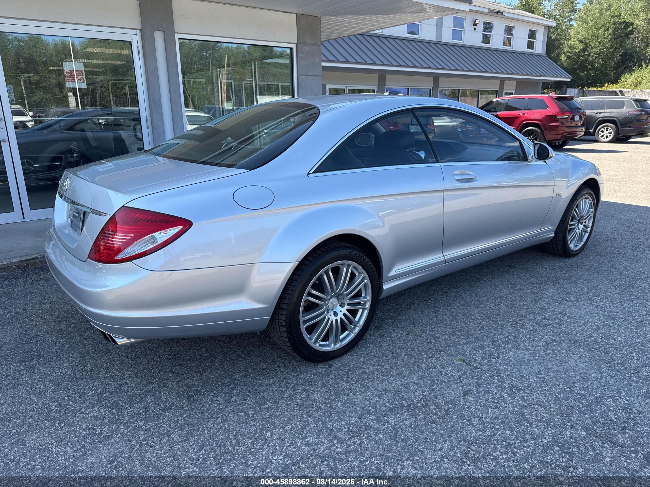 2008 Mercedes-benz Cl-class VIN WDDEJ76X28A017815 IAAI salvage auction — Normal Wear, Clear (Massachusetts), sold $9,150 on 2026-09-09 (photo 4)