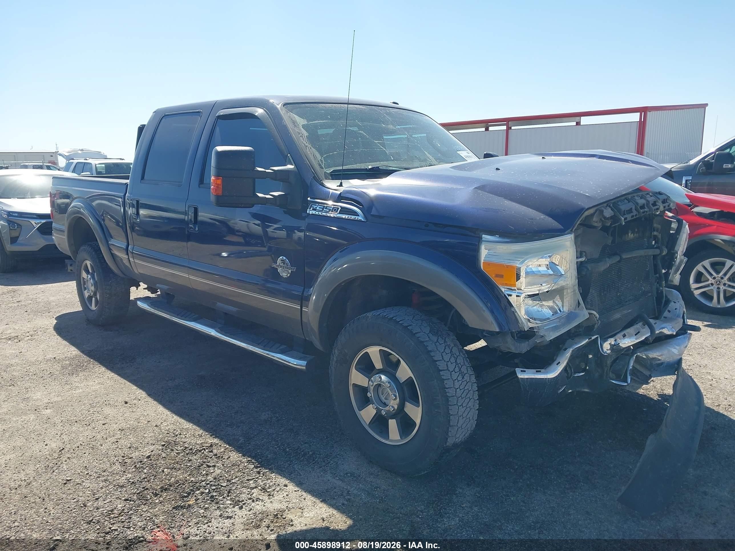 2011 Ford F-350 VIN 1FT8W3BT6BEC85187 — IAAI salvage auction photo