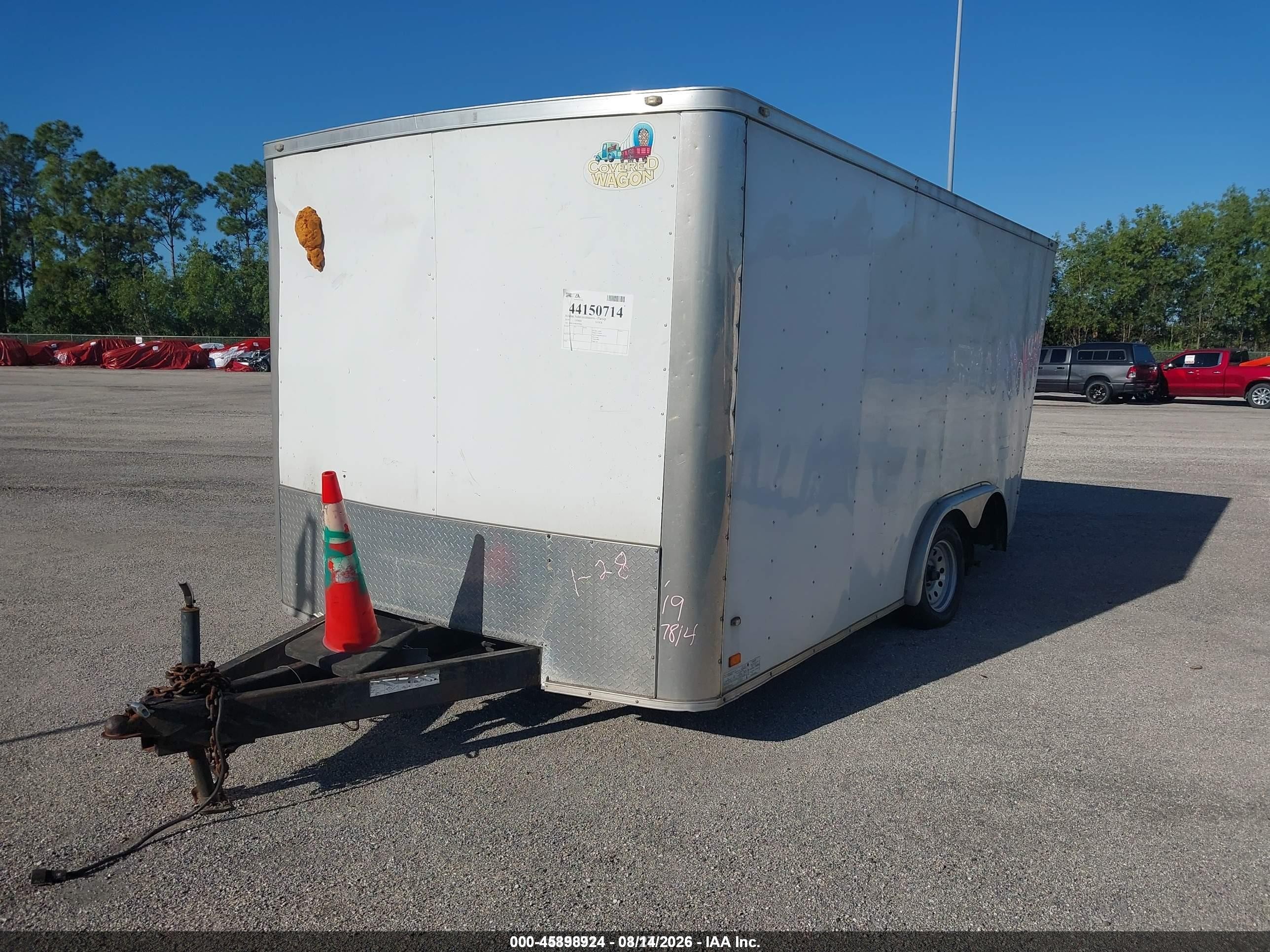 2019 Other Trailer VIN 53FBE1620KF047814 IAAI salvage auction — Rear End, Rebuildable (Florida), sold $25 on 2026-09-21 (photo 2)