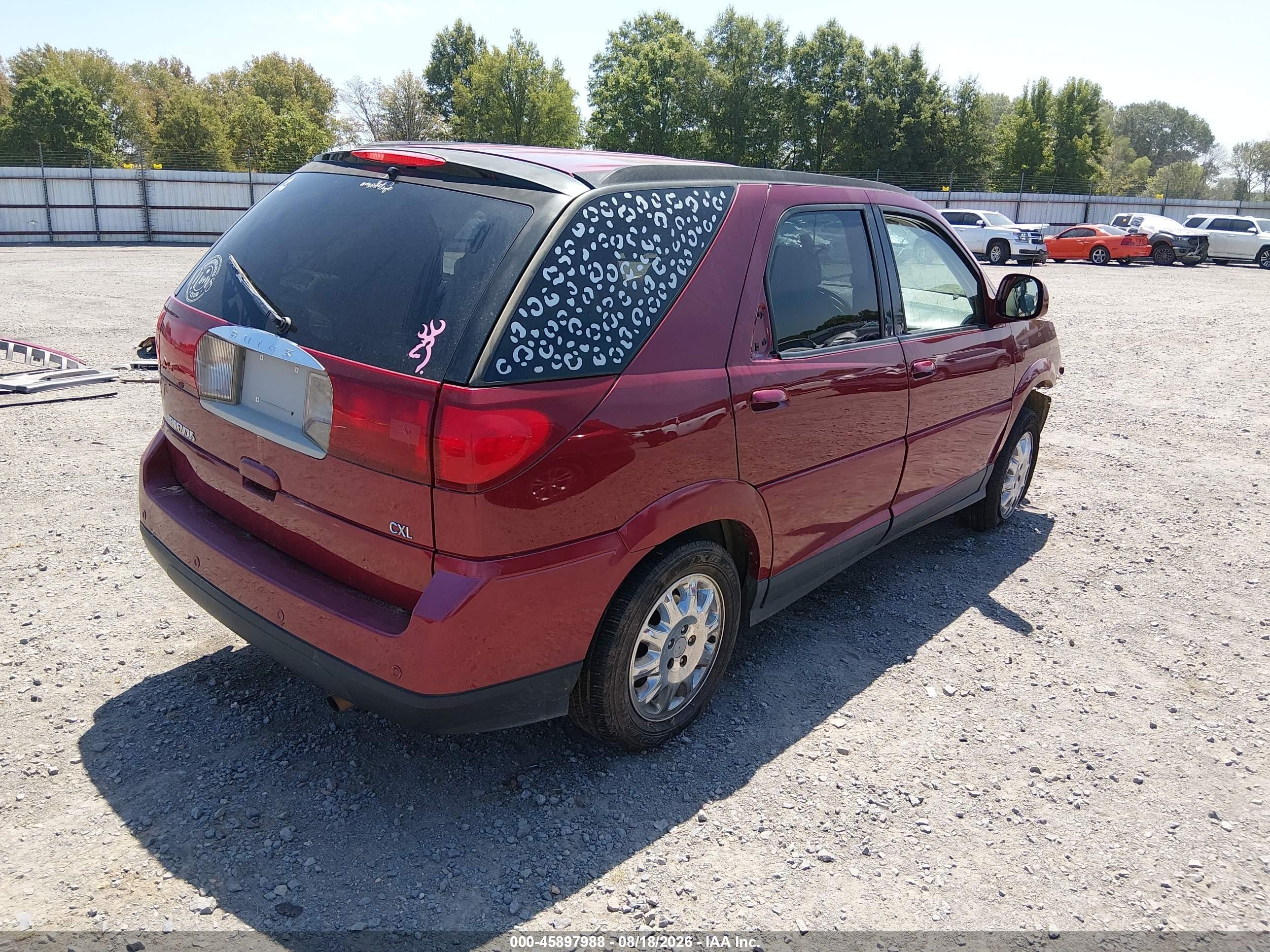2006 Buick Rendezvous VIN 3G5DA03L26S595303 IAAI salvage auction — All Over, Clear (Arkansas), sold $150 on 2026-09-18 (photo 4)