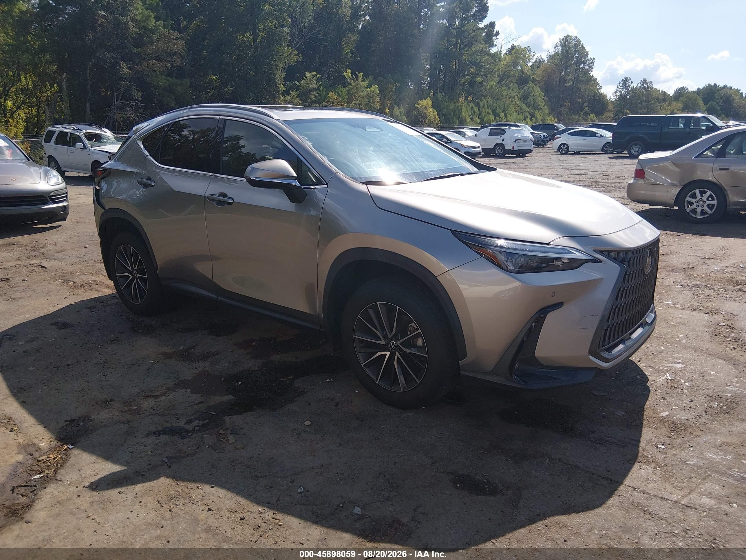 2024 Lexus NX 350 VIN 2T2GGCEZ3RC040087 — IAAI salvage auction photo